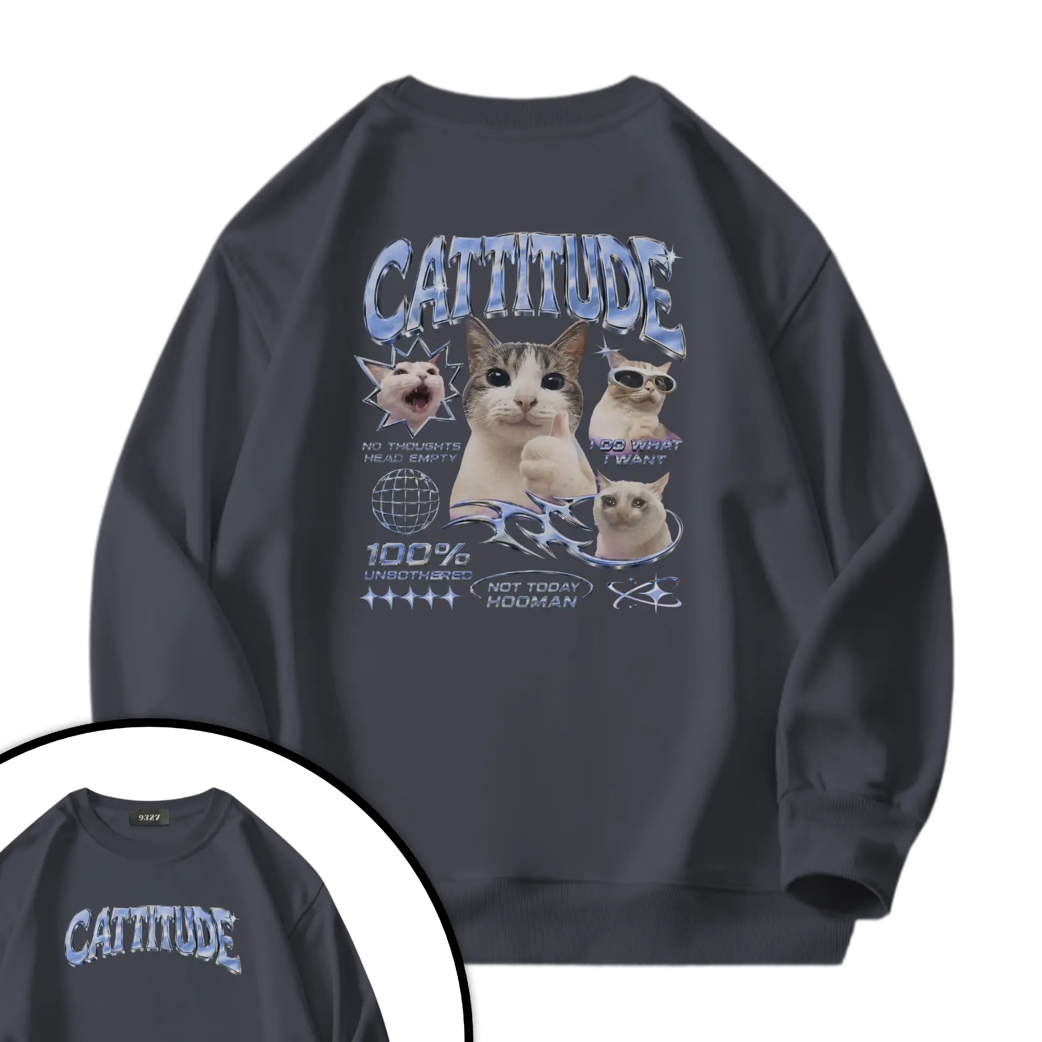 CATTITUDE - 衛衣