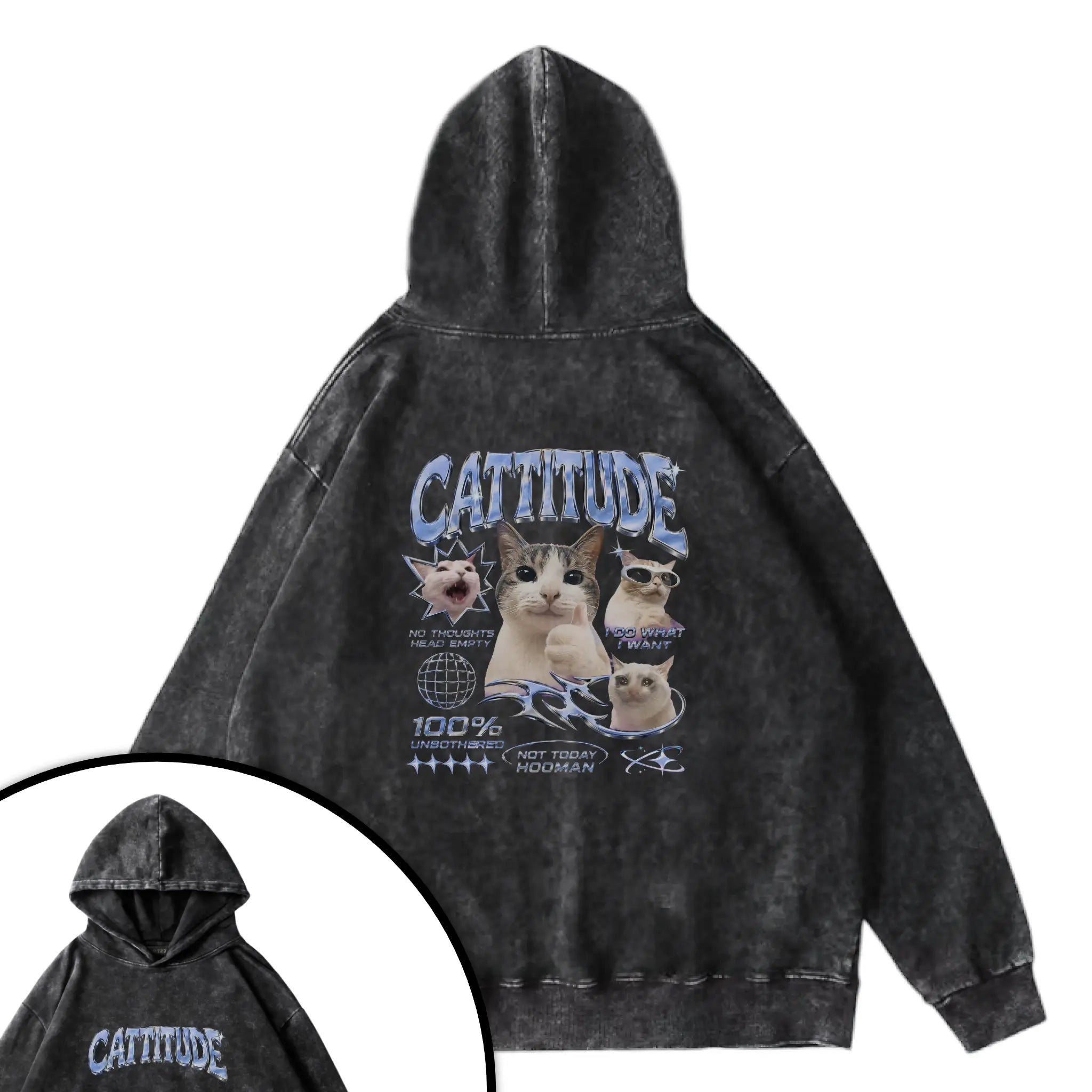 CATTITUDE - 衛衣
