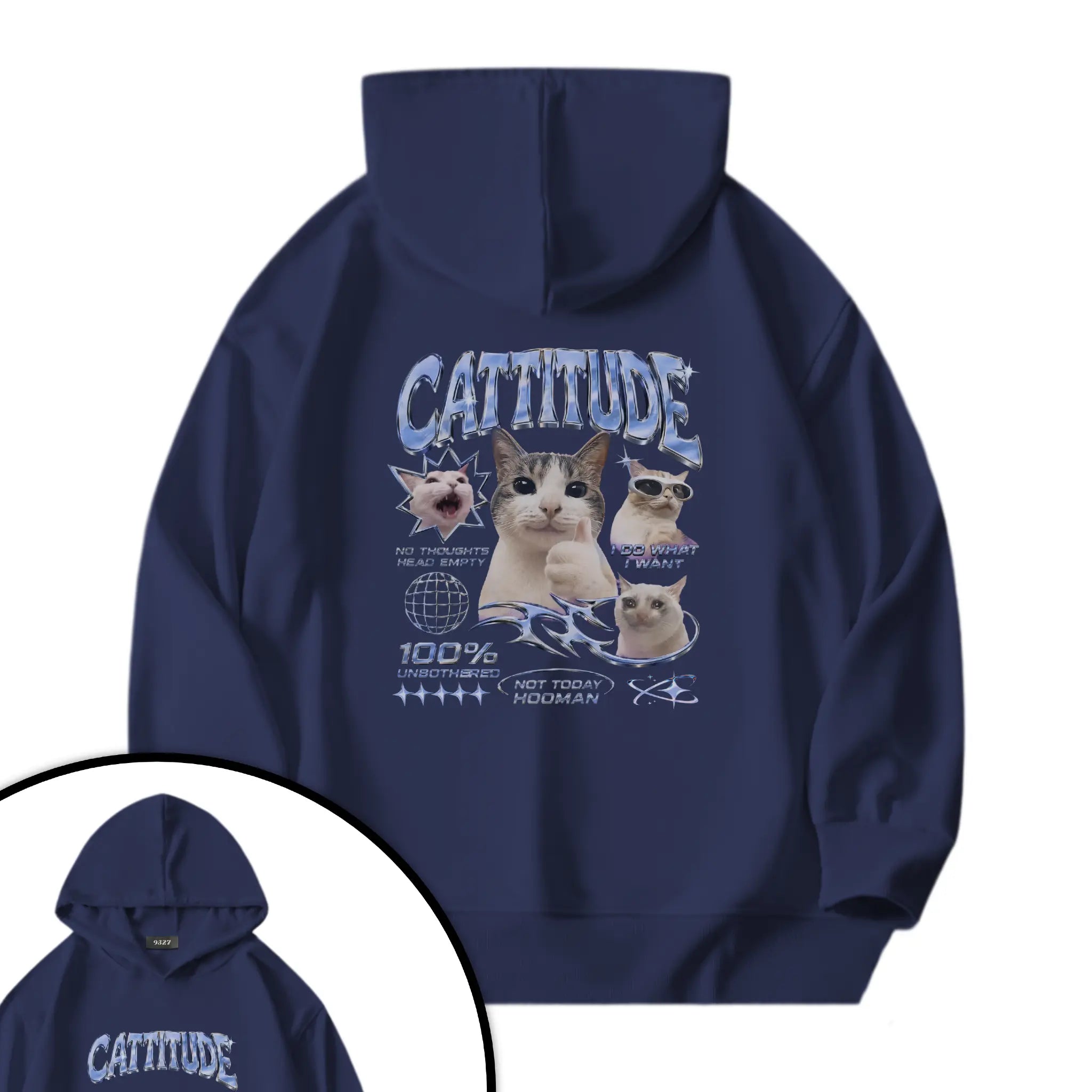 CATTITUDE - 衛衣