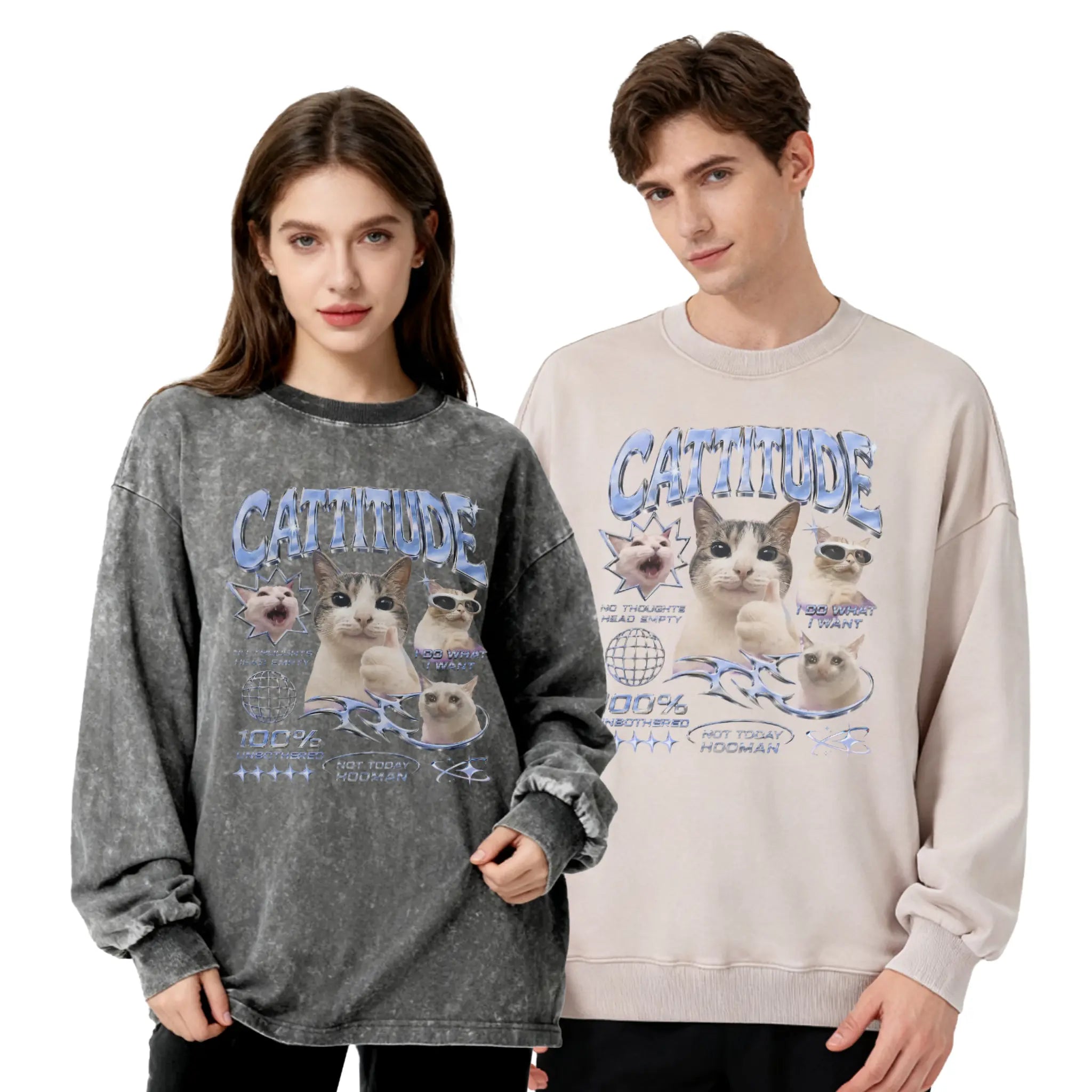 CATTITUDE - 衛衣