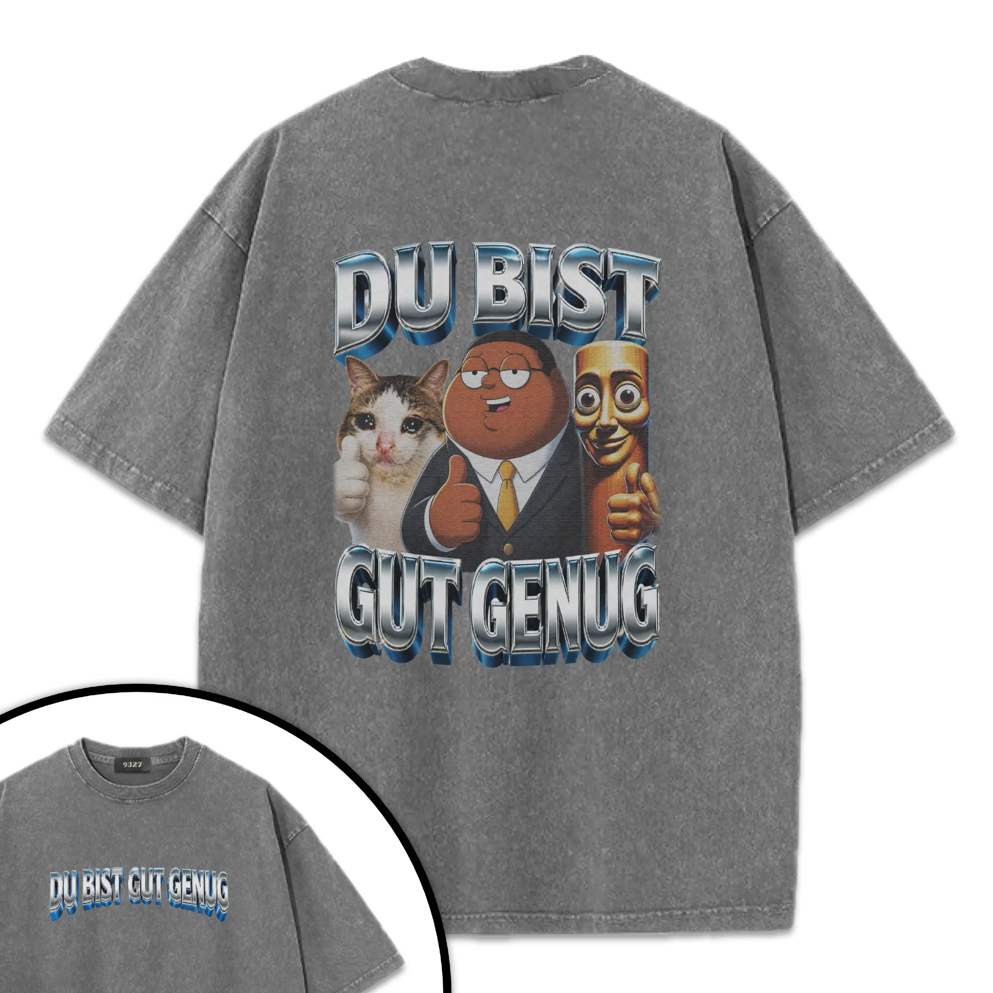 DU BIST GUT GENUG - T恤