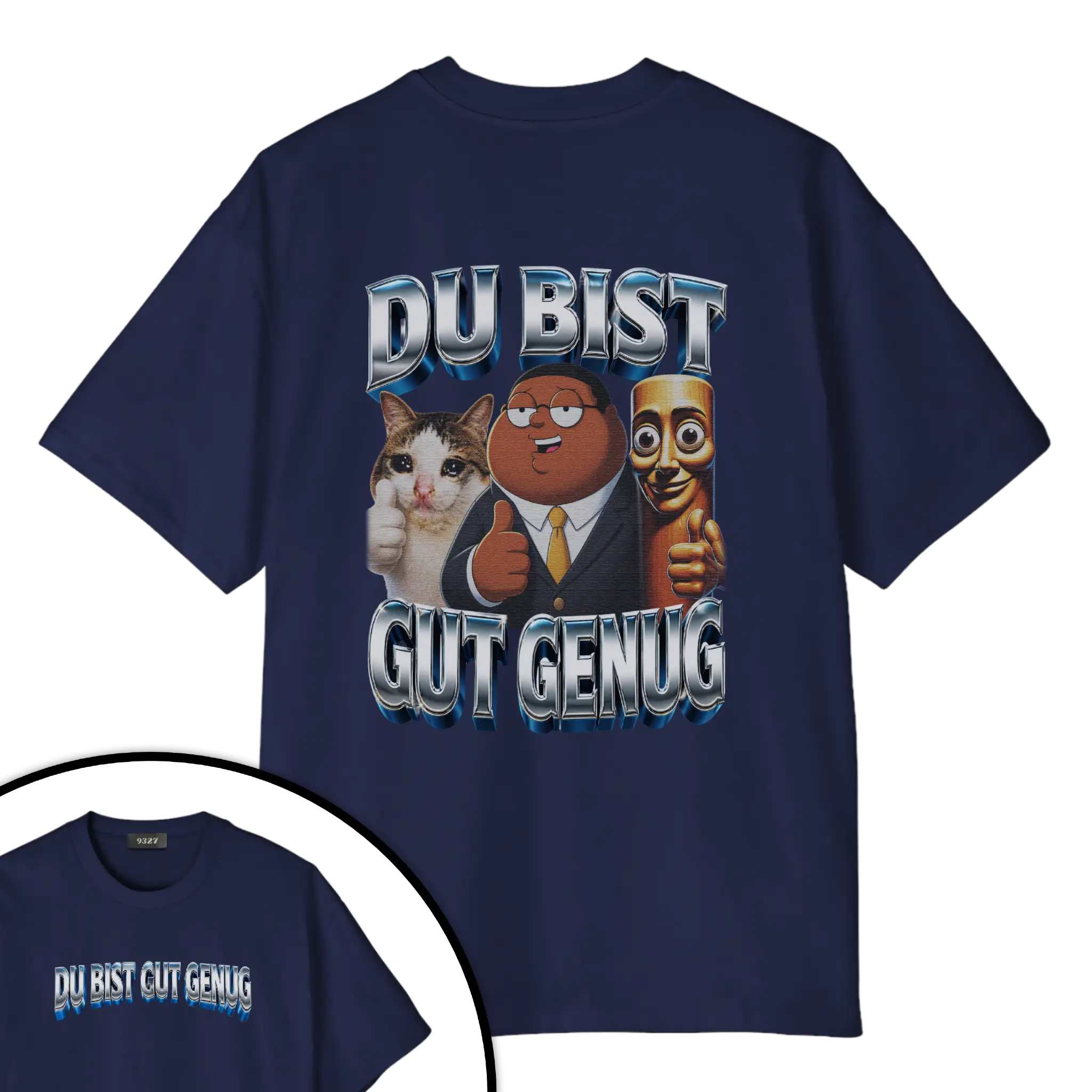 DU BIST GUT GENUG - T恤