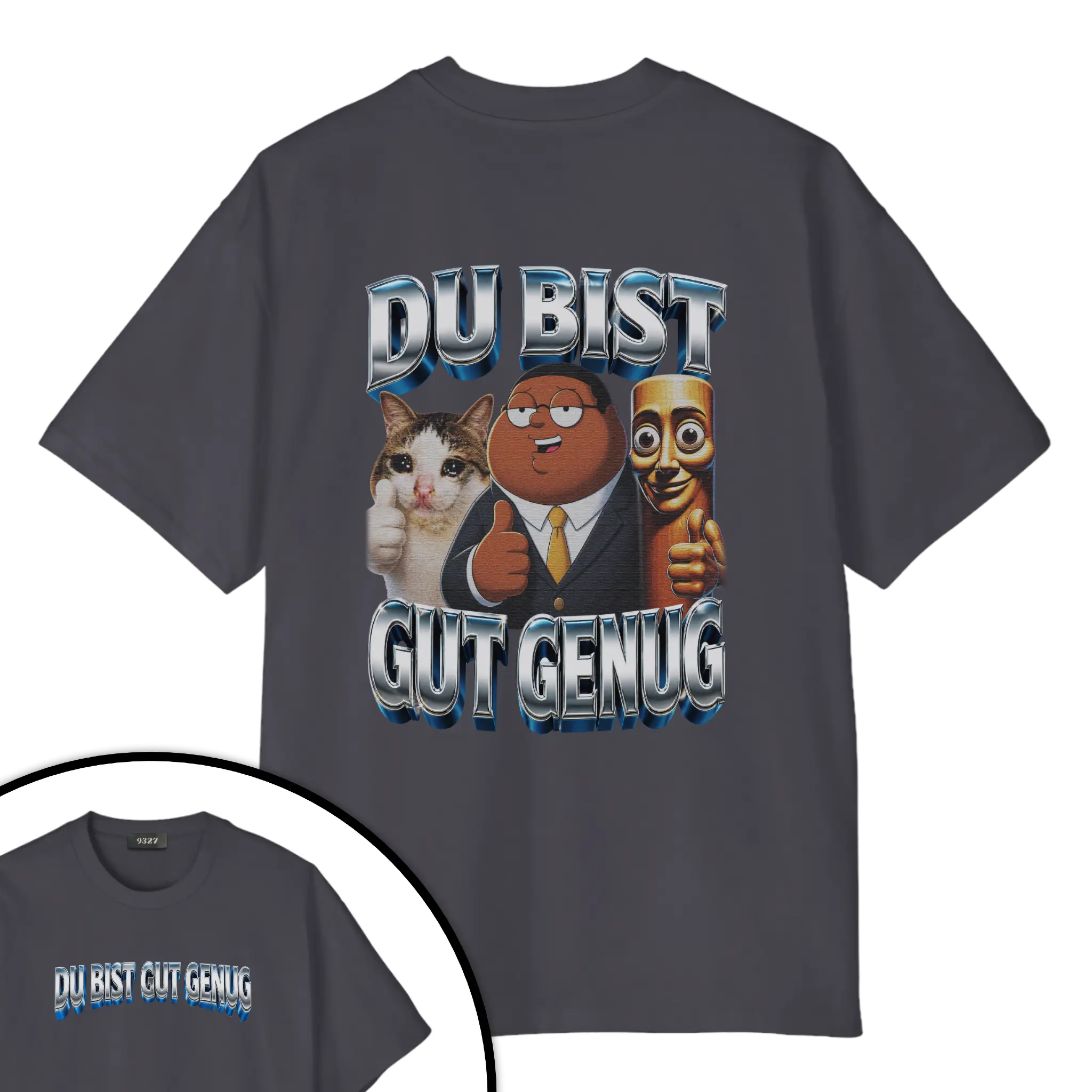 DU BIST GUT GENUG - T恤