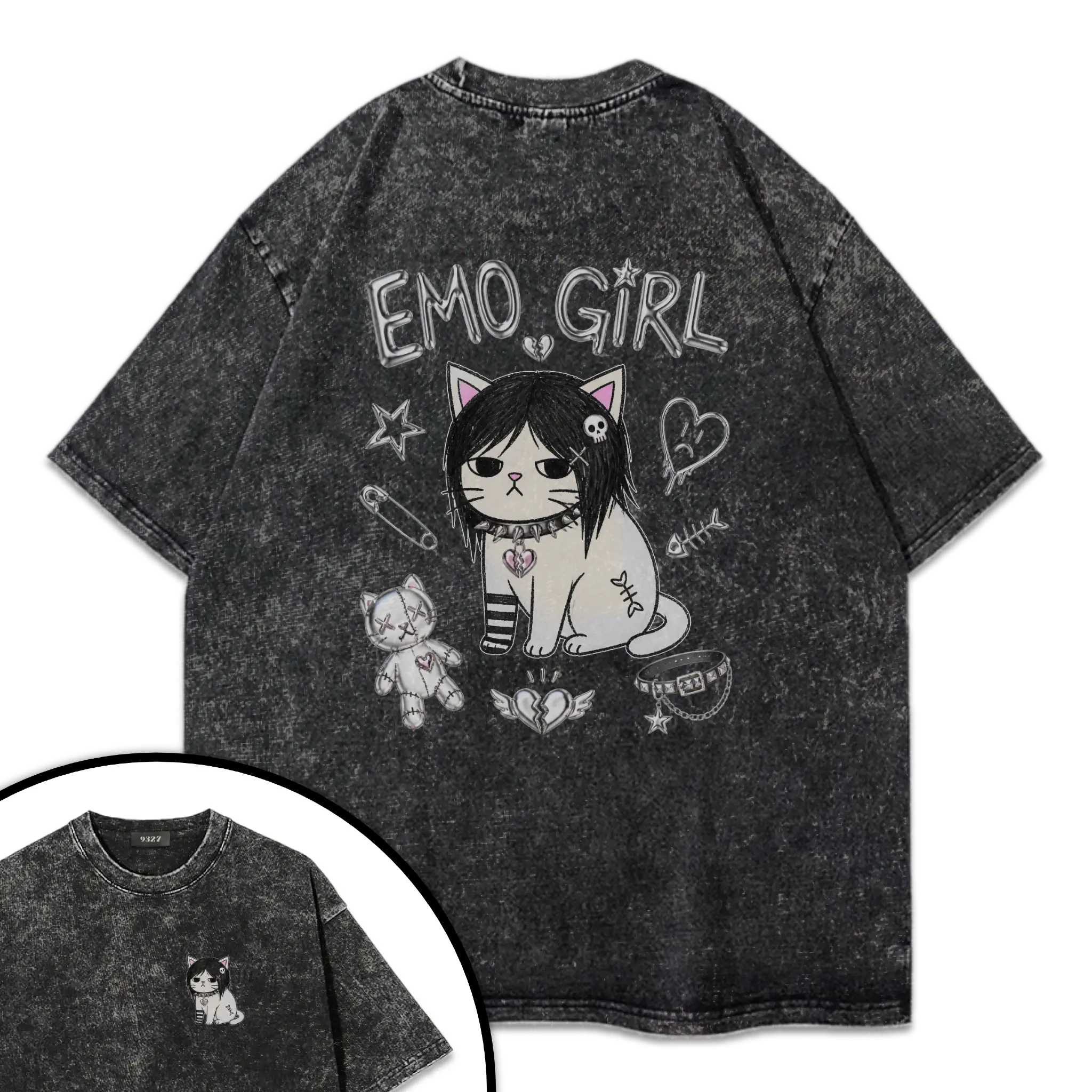 EMO GIRL - T恤