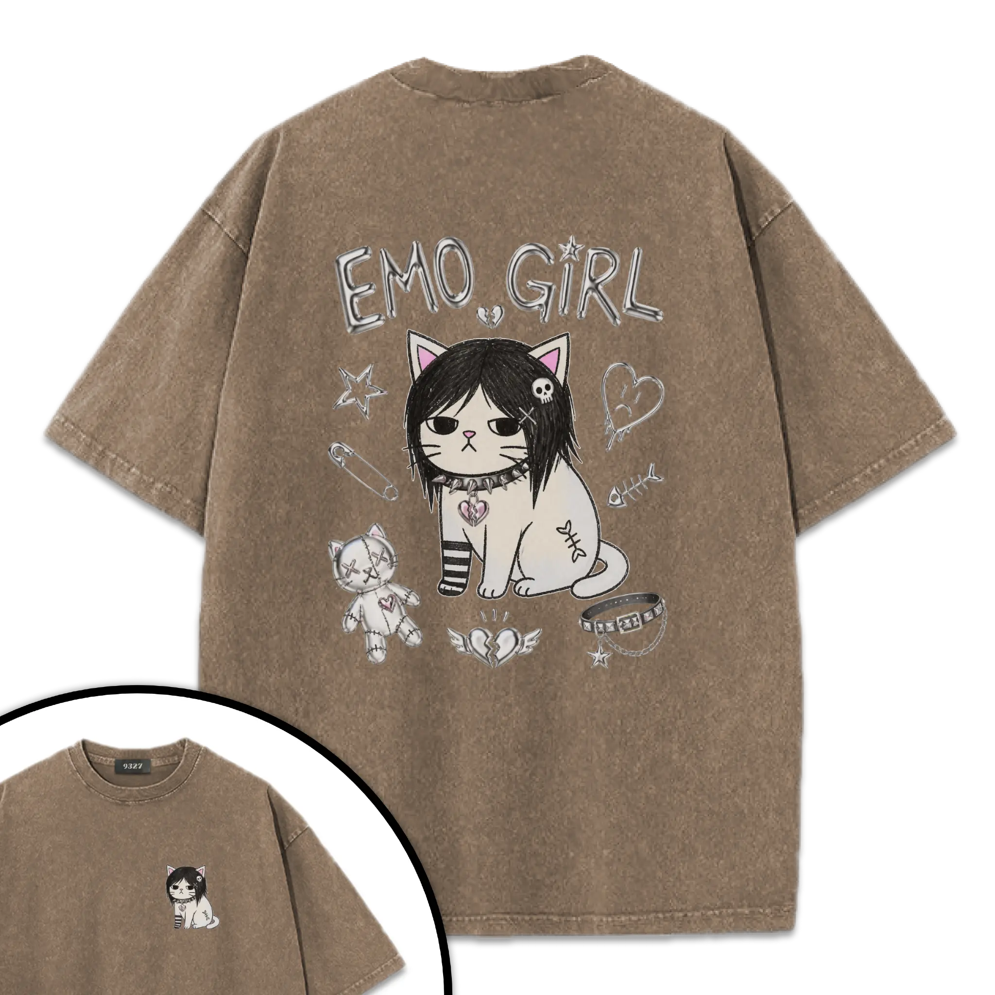 EMO GIRL - T恤