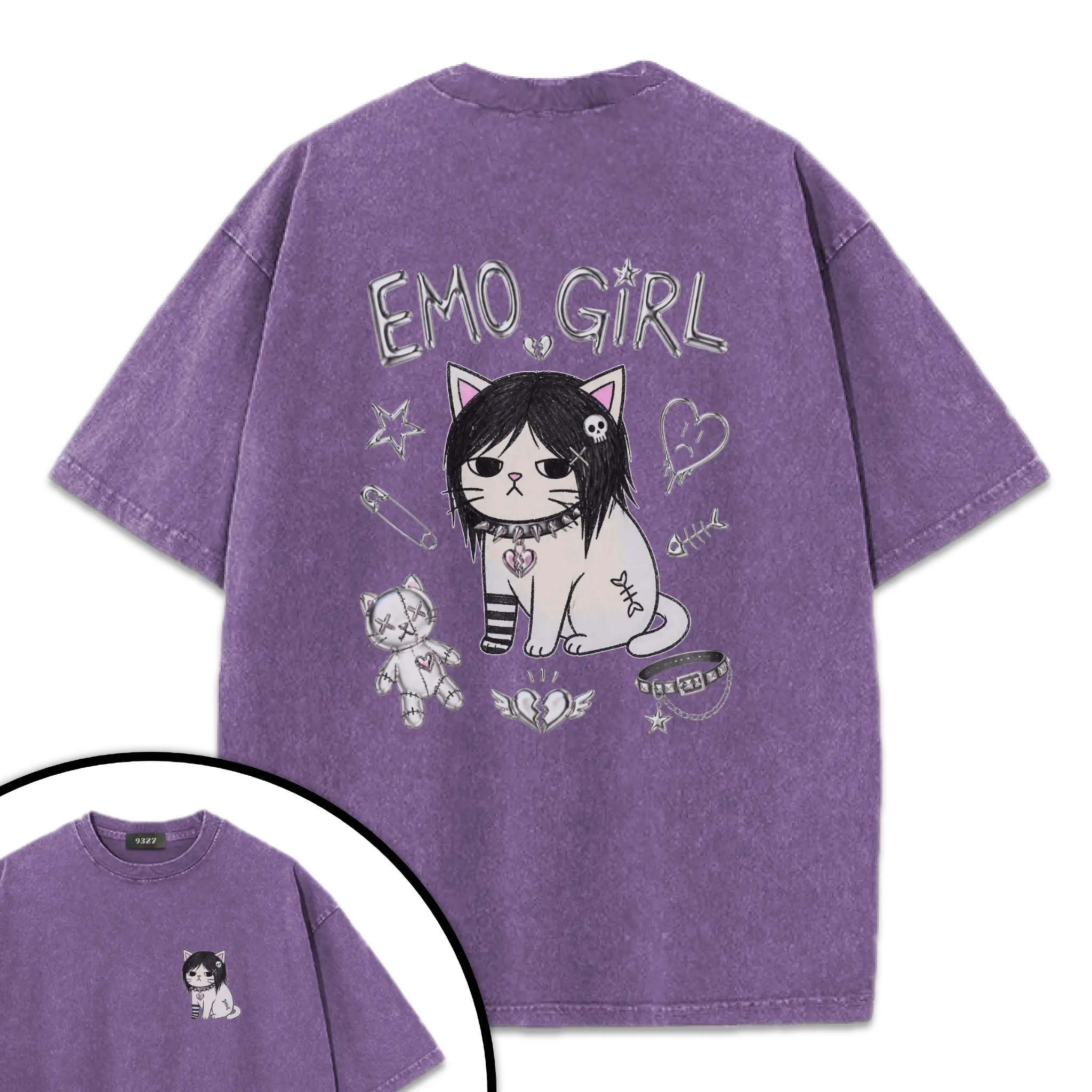 EMO GIRL - T恤
