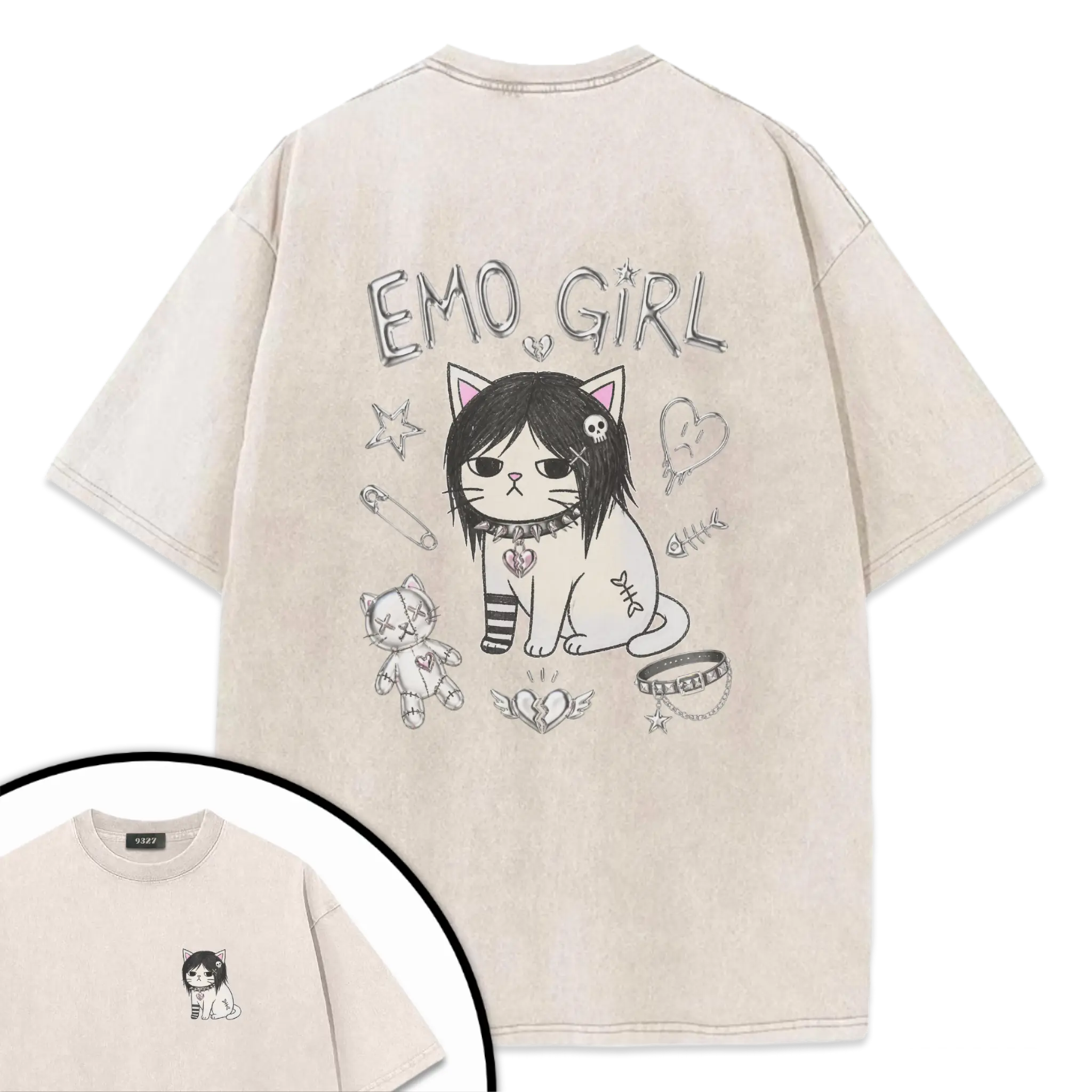 EMO GIRL - T恤