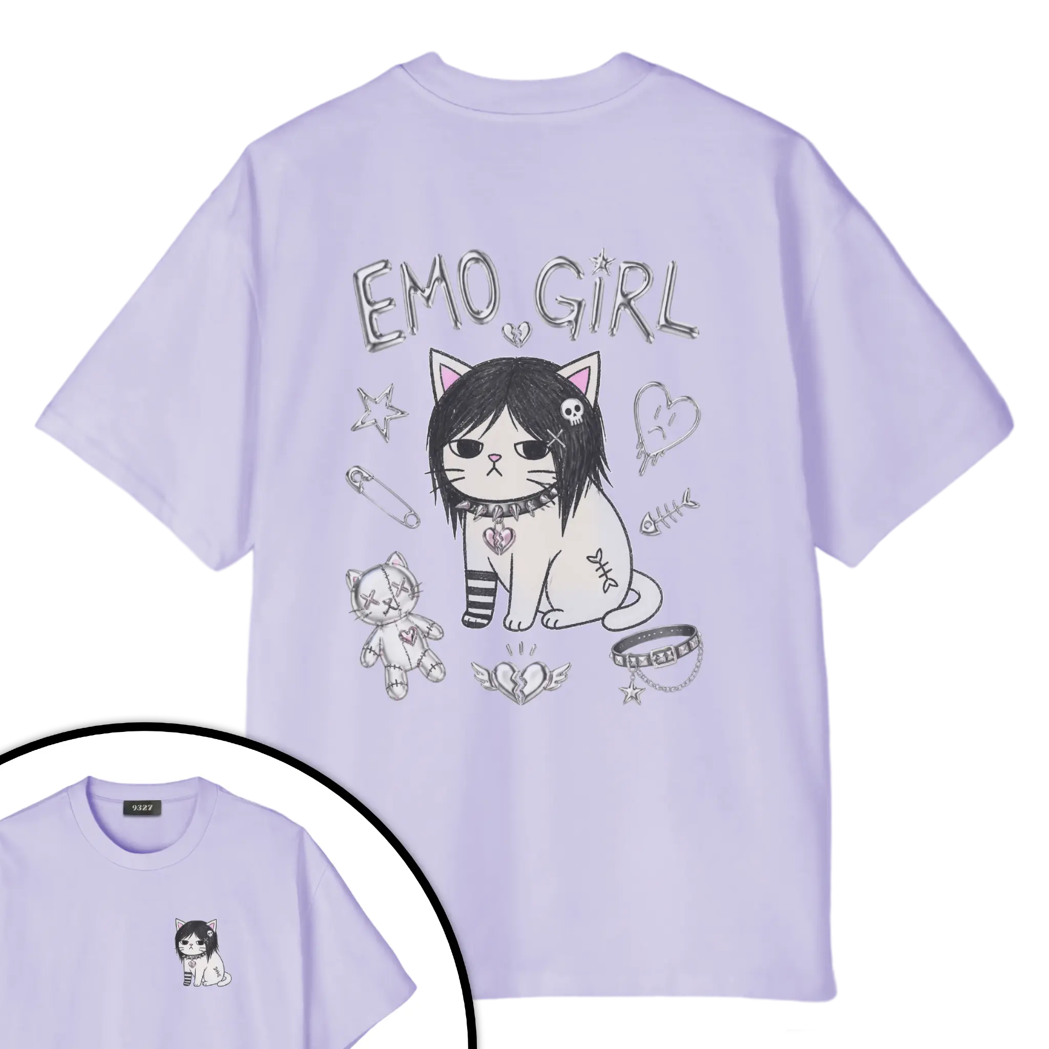 EMO GIRL - T恤