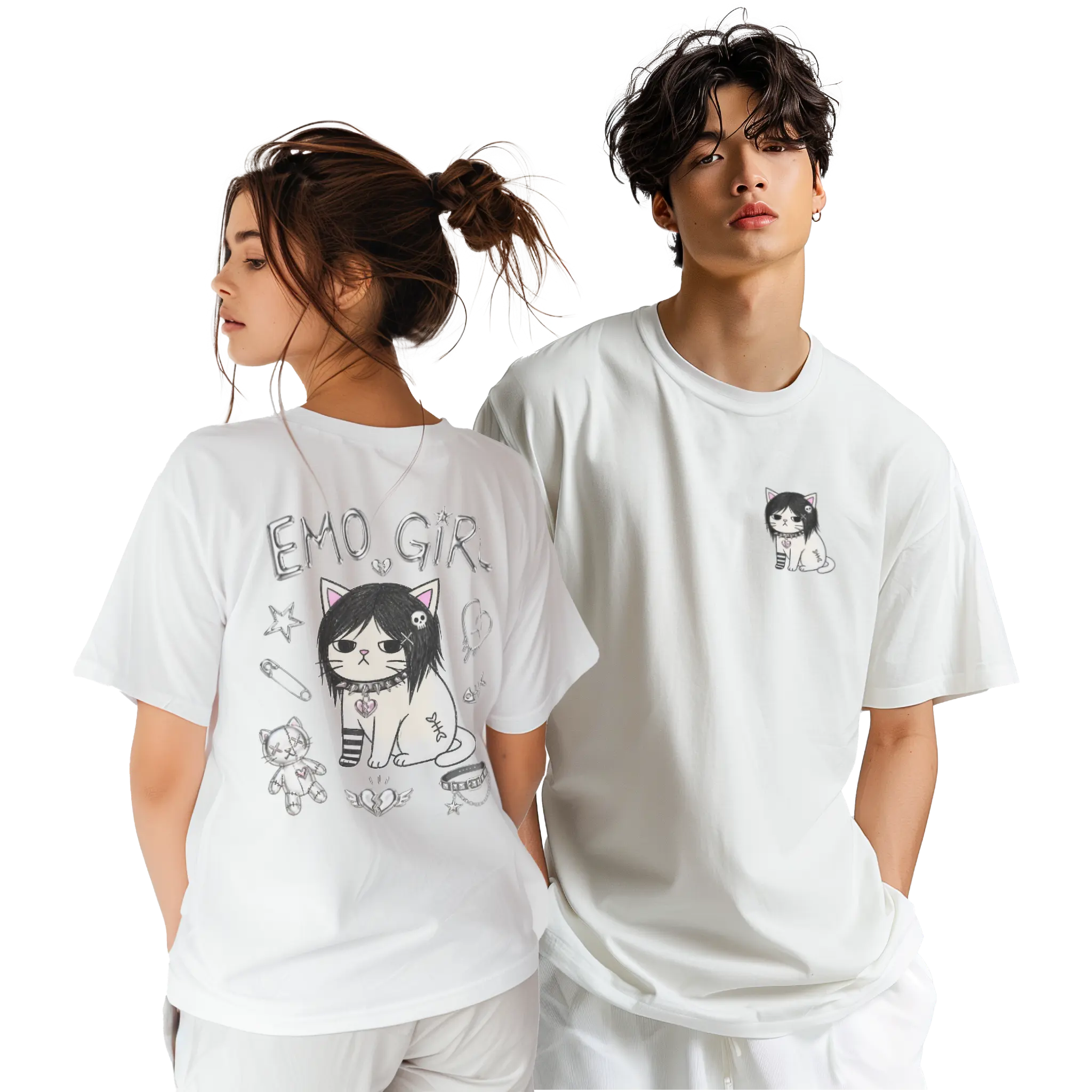 EMO GIRL - T恤