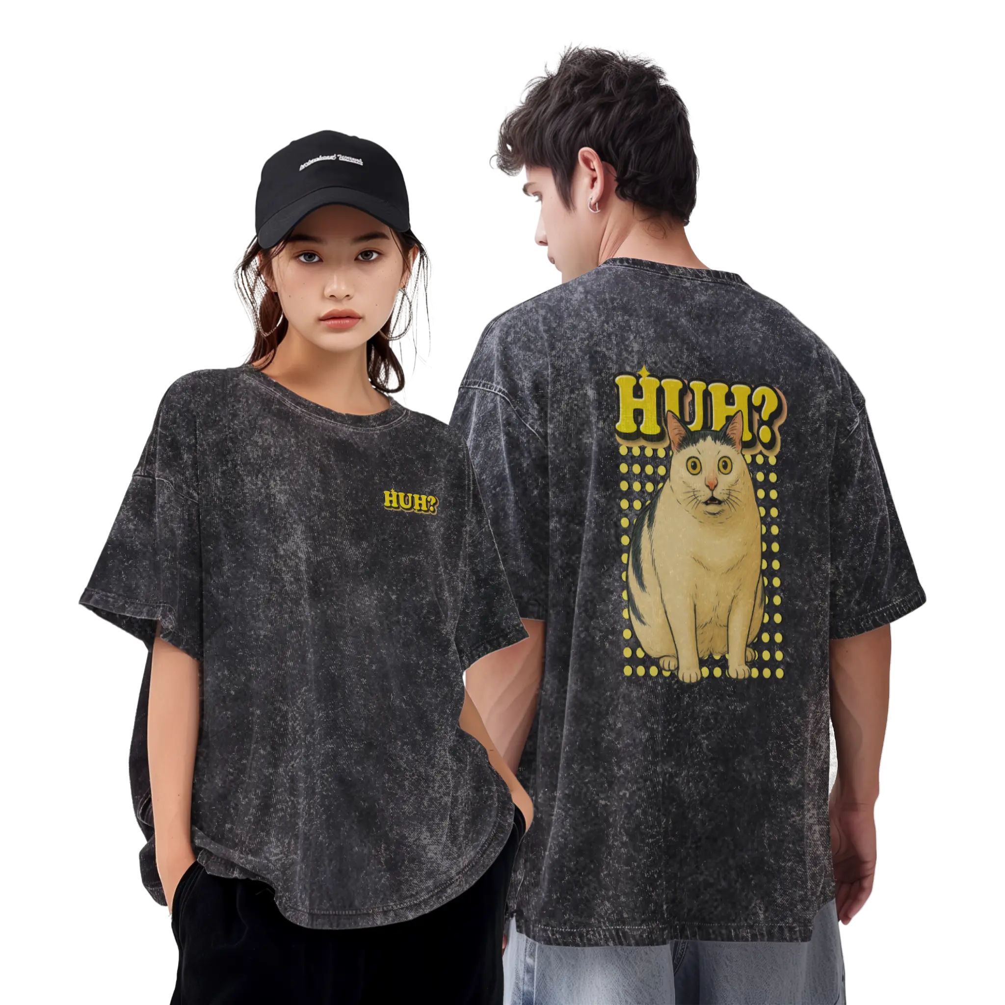 Huh貓T恤