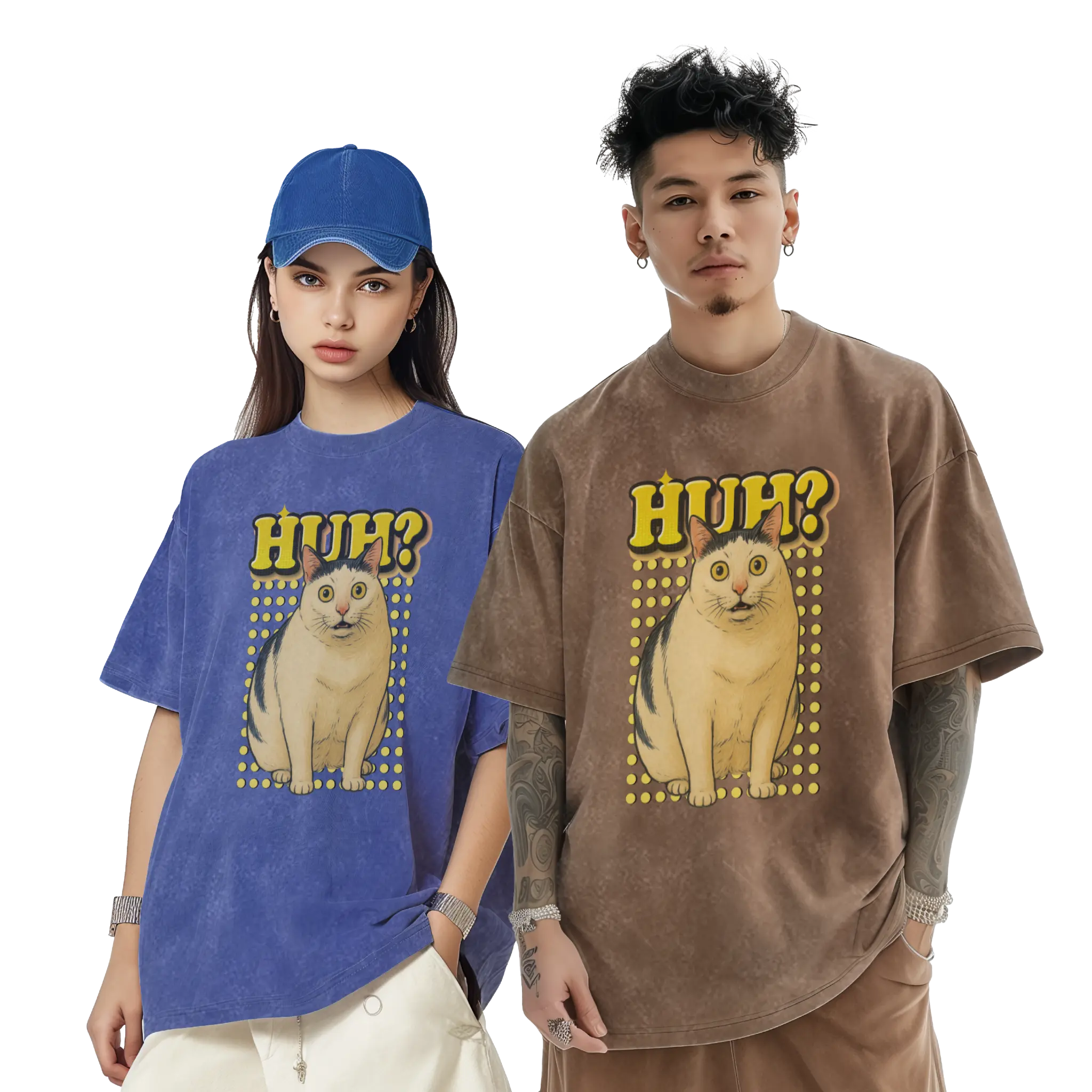 Huh貓T恤