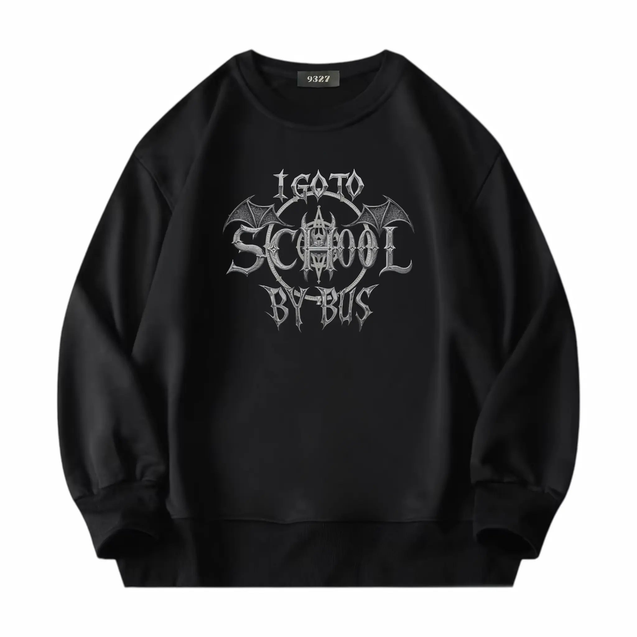 哥德風I Go To School By Bus - 衛衣