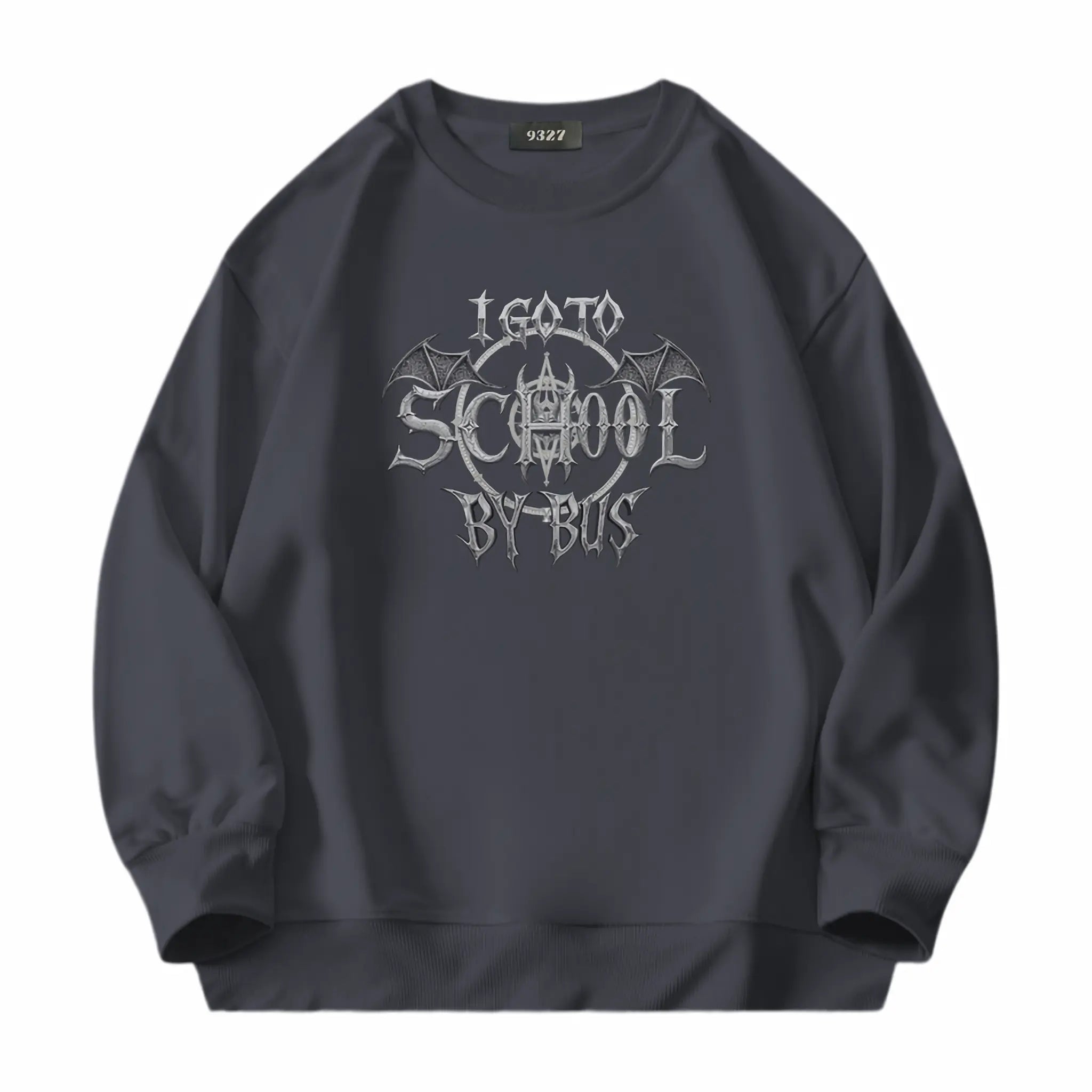 哥德風I Go To School By Bus - 衛衣