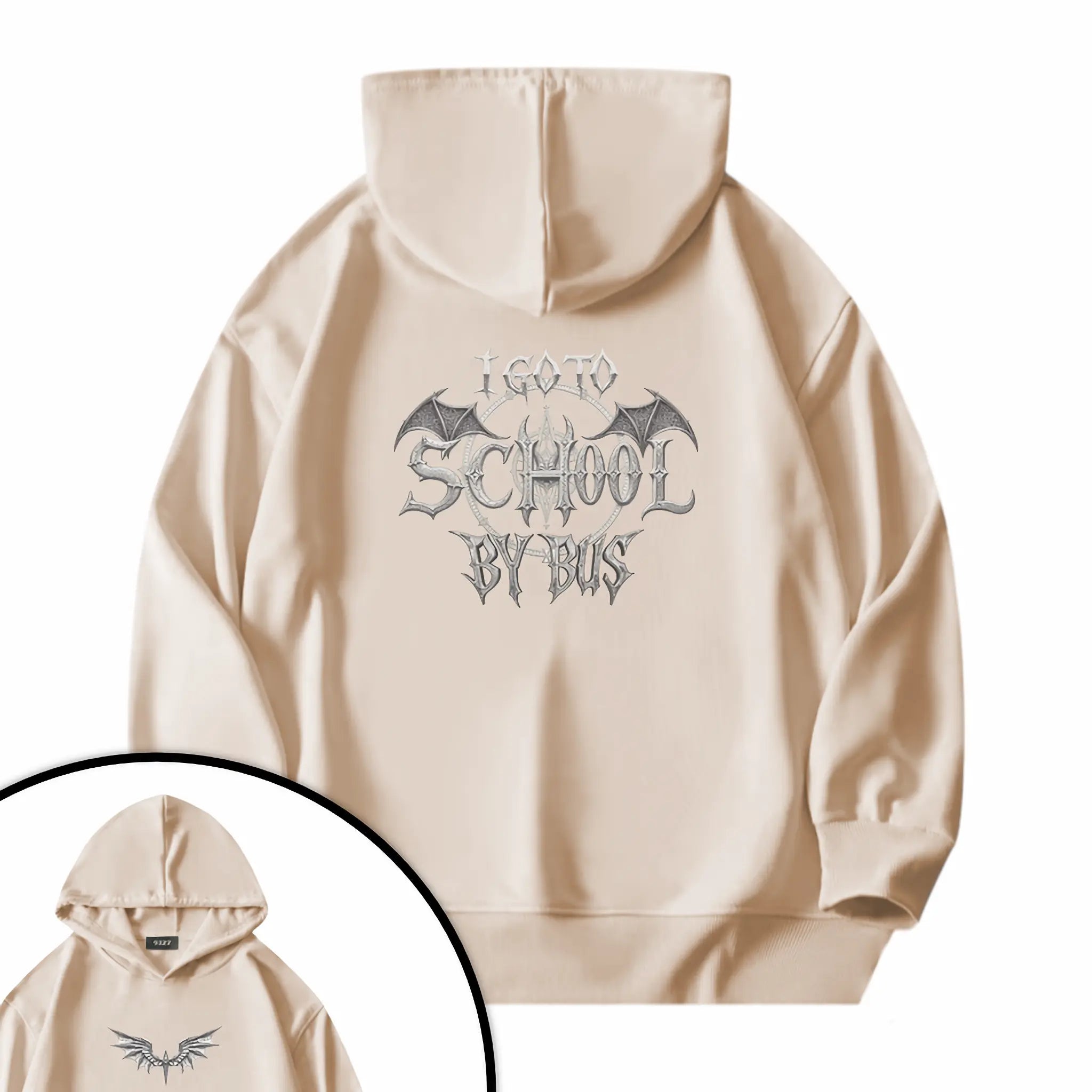 哥德風I Go To School By Bus - 衛衣