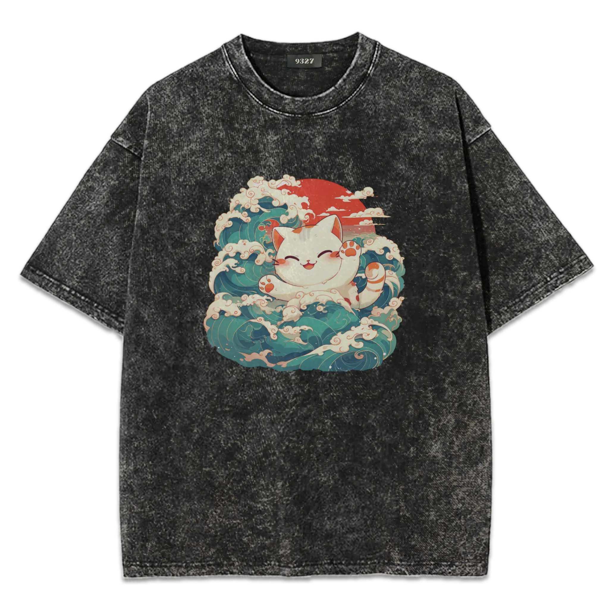 沖浪貓貓T恤