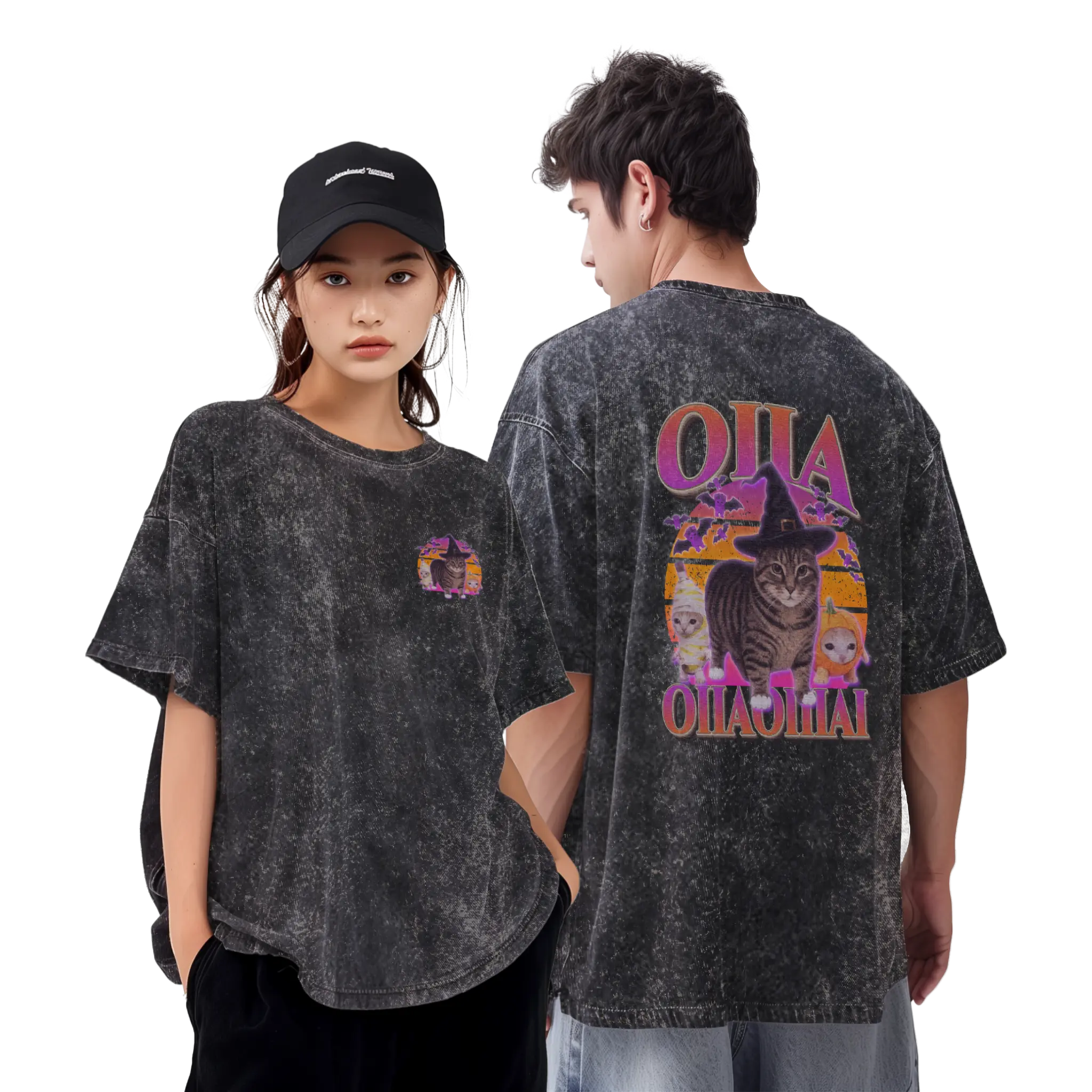 萬聖OIIA貓T恤