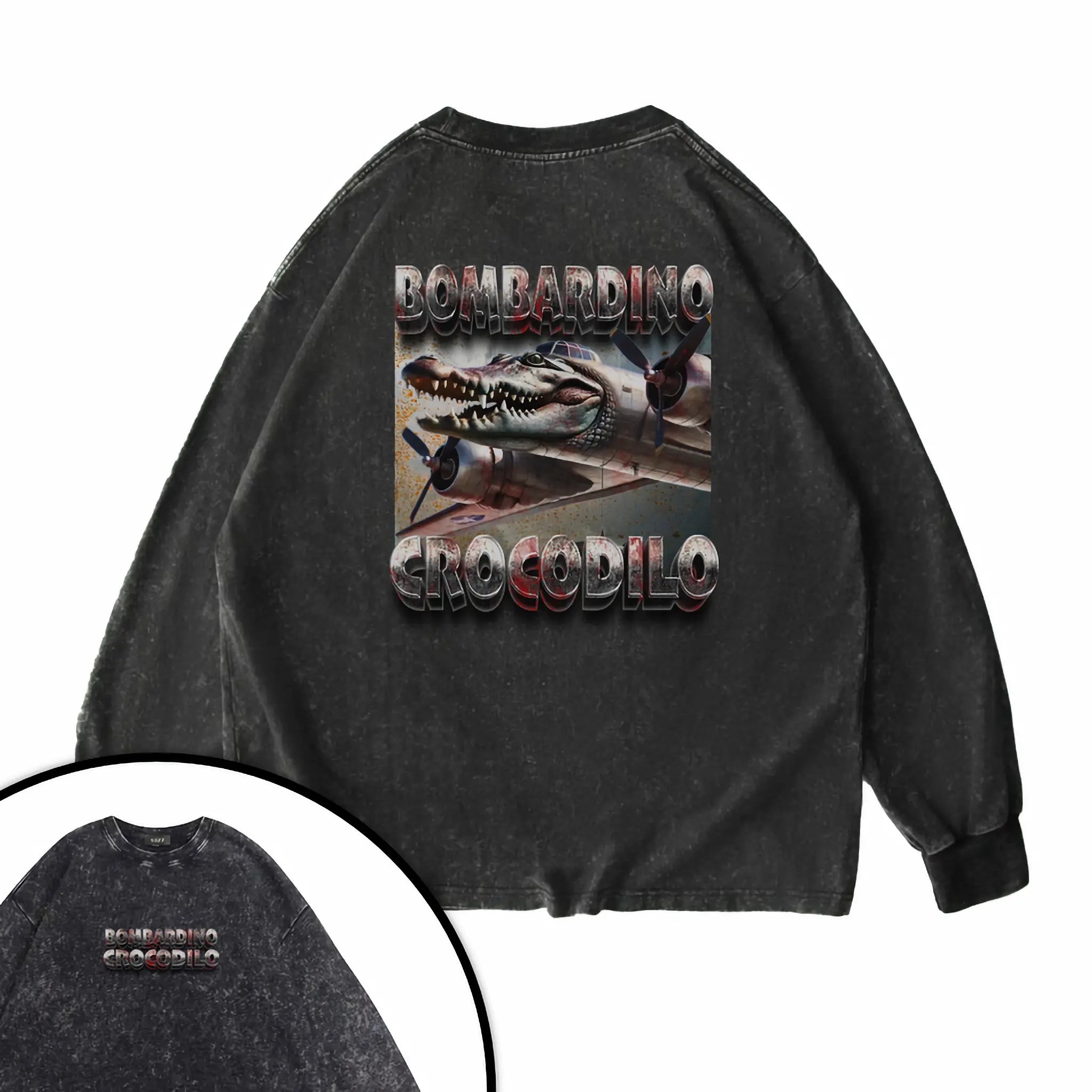 Bombardino Crocodilo - 衛衣