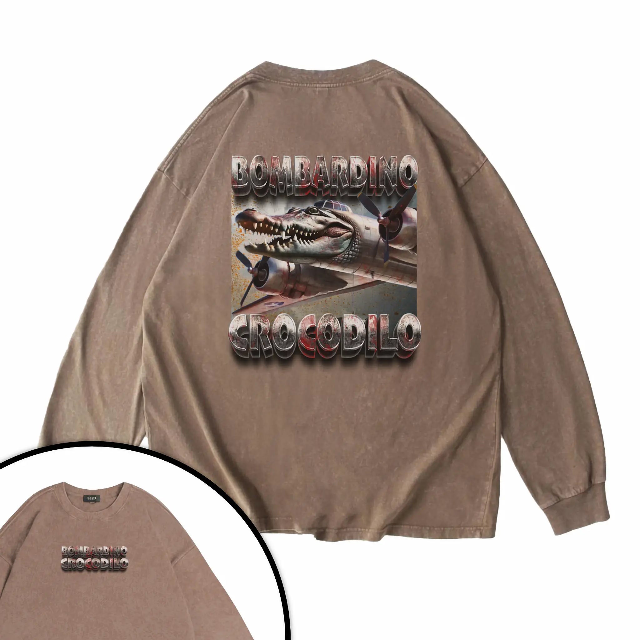 Bombardino Crocodilo - 衛衣