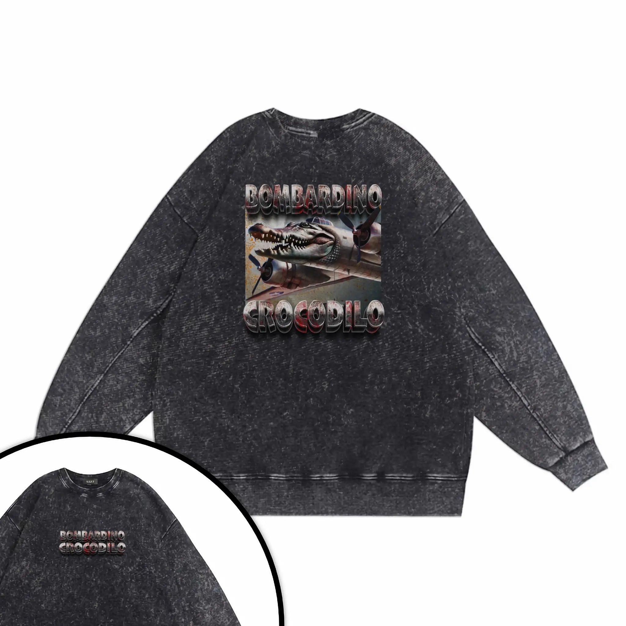 Bombardino Crocodilo - 衛衣