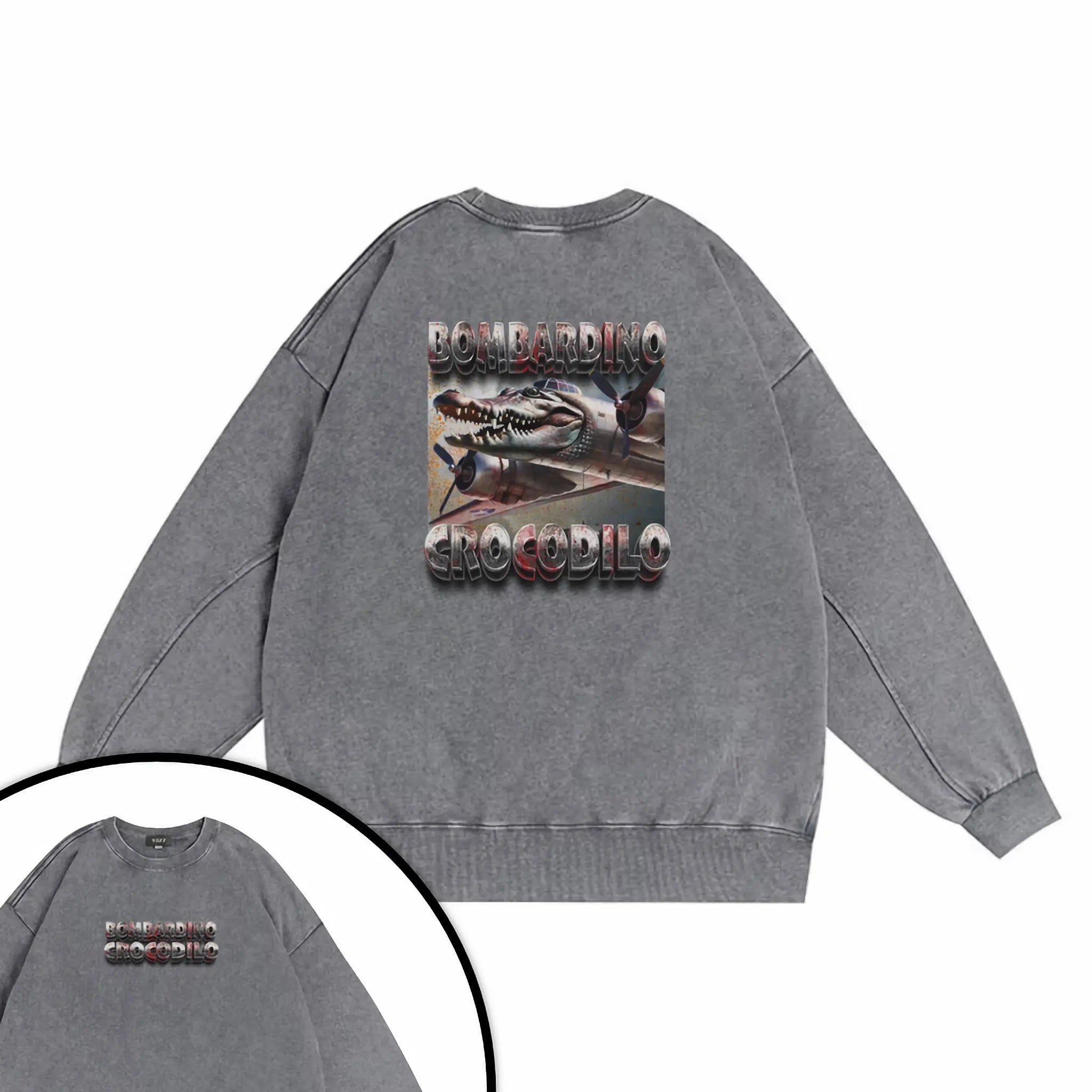 Bombardino Crocodilo - 衛衣