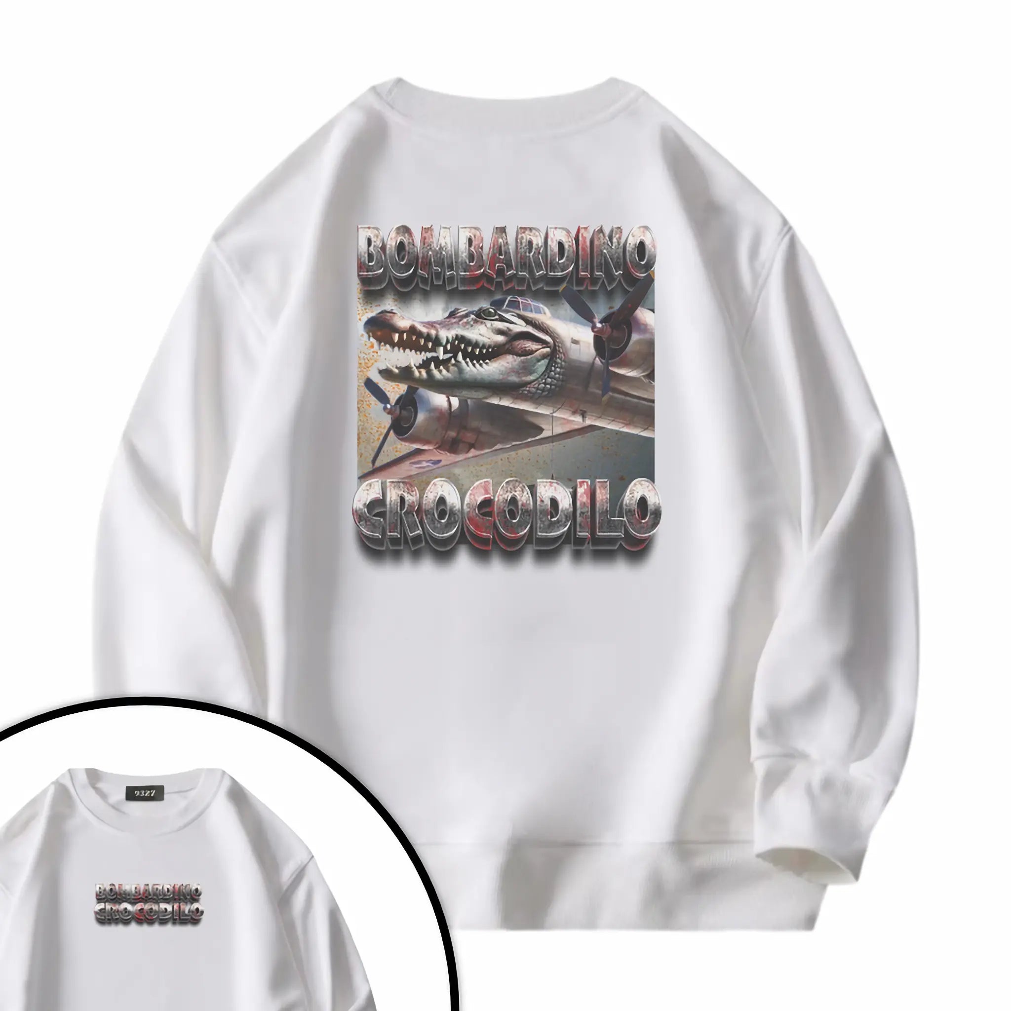 Bombardino Crocodilo - 衛衣