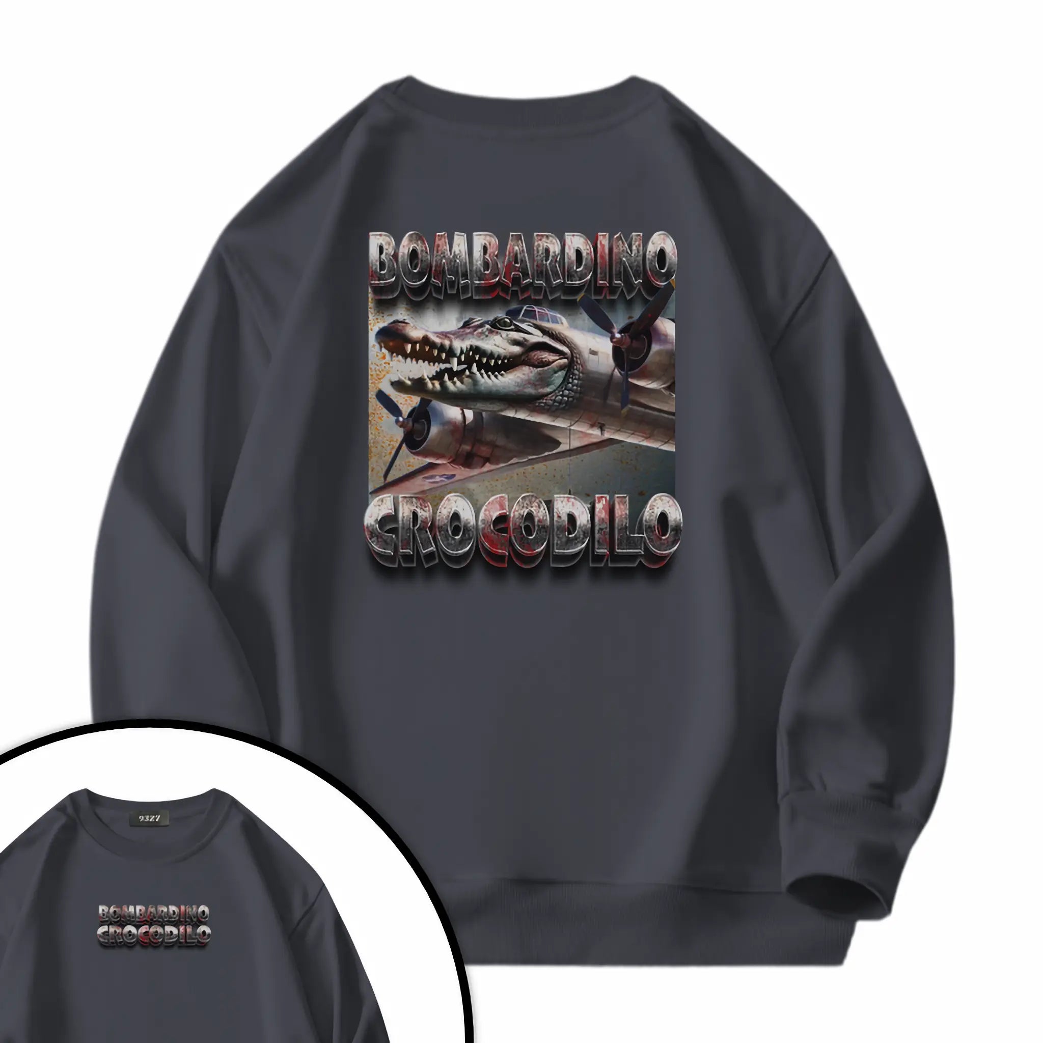 Bombardino Crocodilo - 衛衣