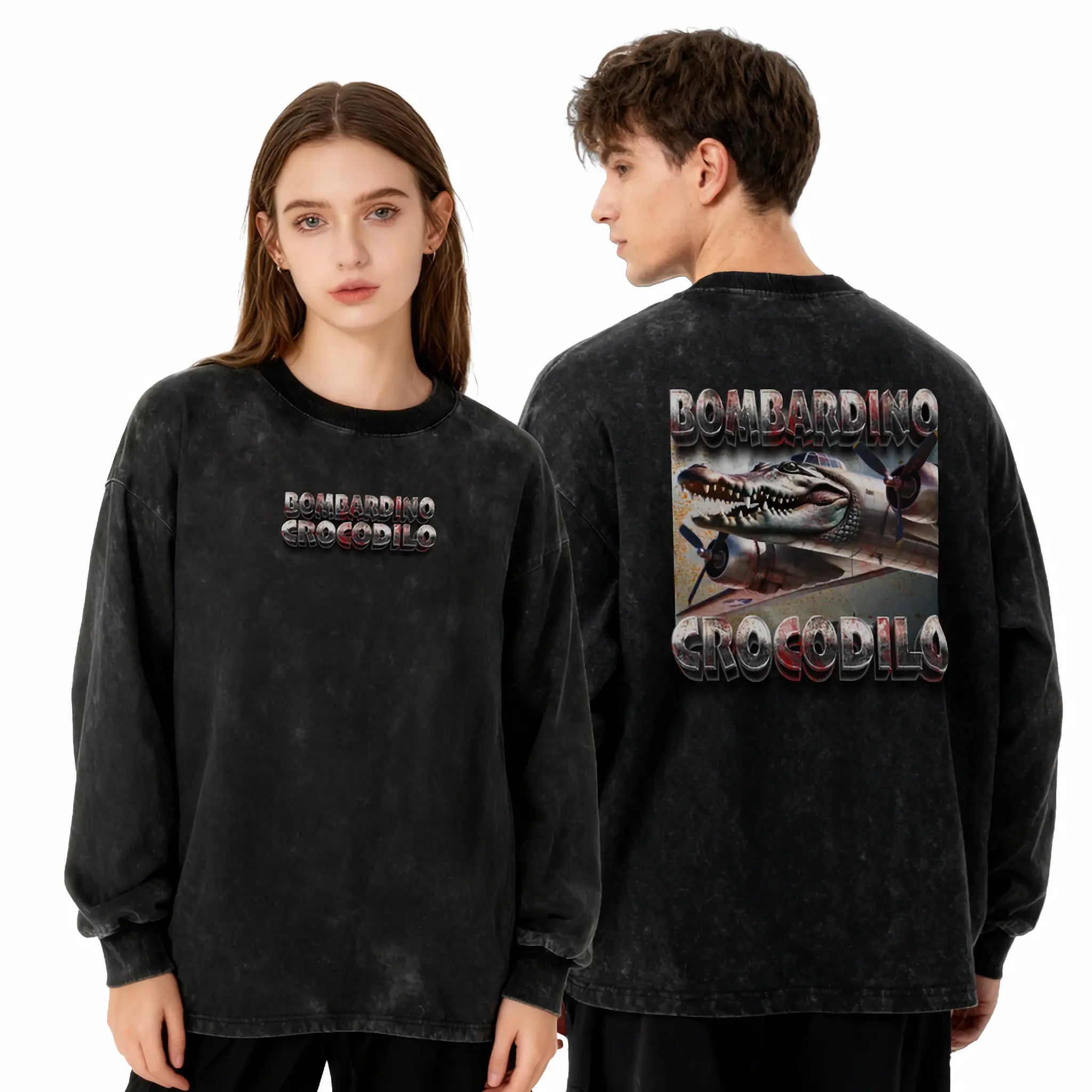 Bombardino Crocodilo - 衛衣