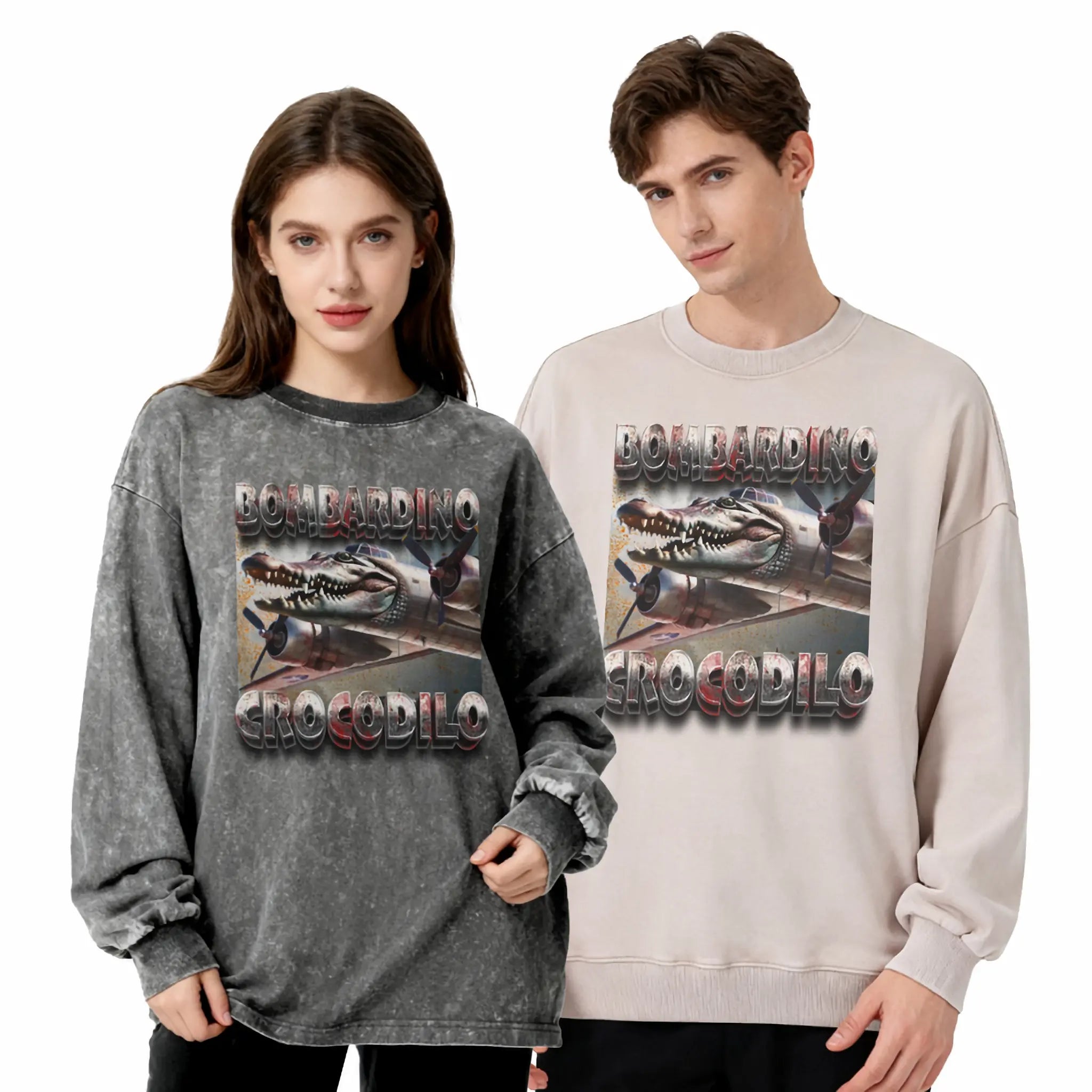 Bombardino Crocodilo - 衛衣