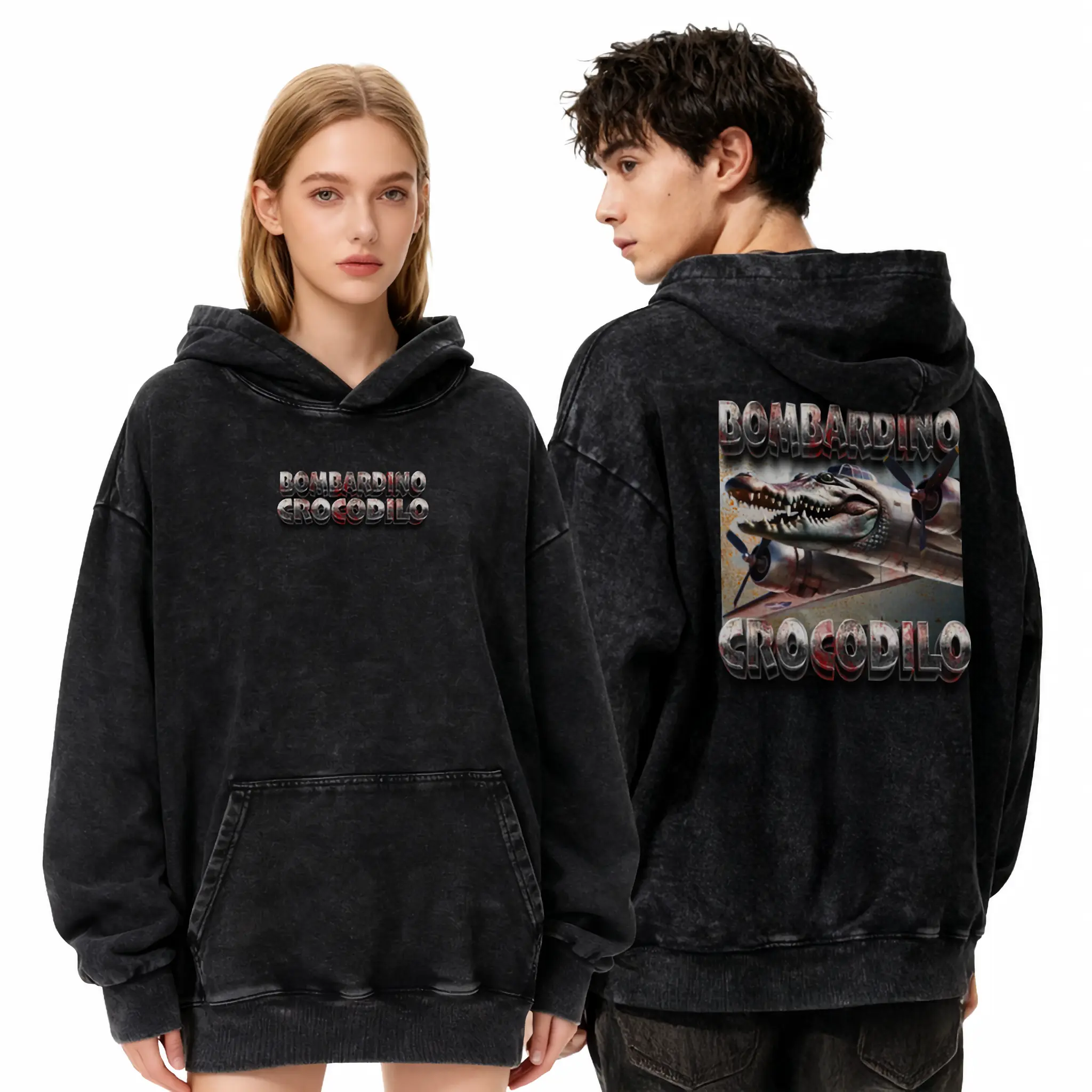 Bombardino Crocodilo - 衛衣