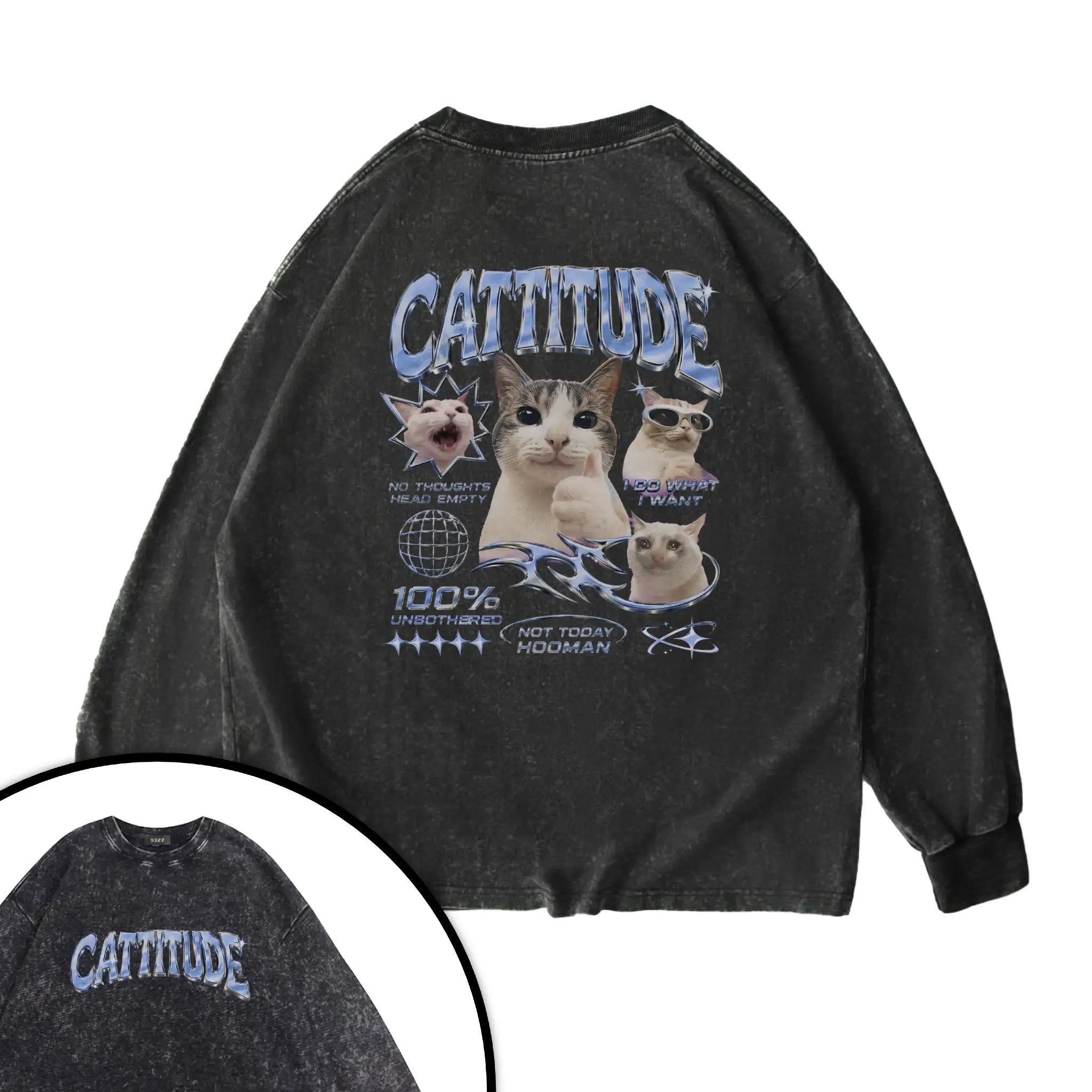 CATTITUDE - 衛衣