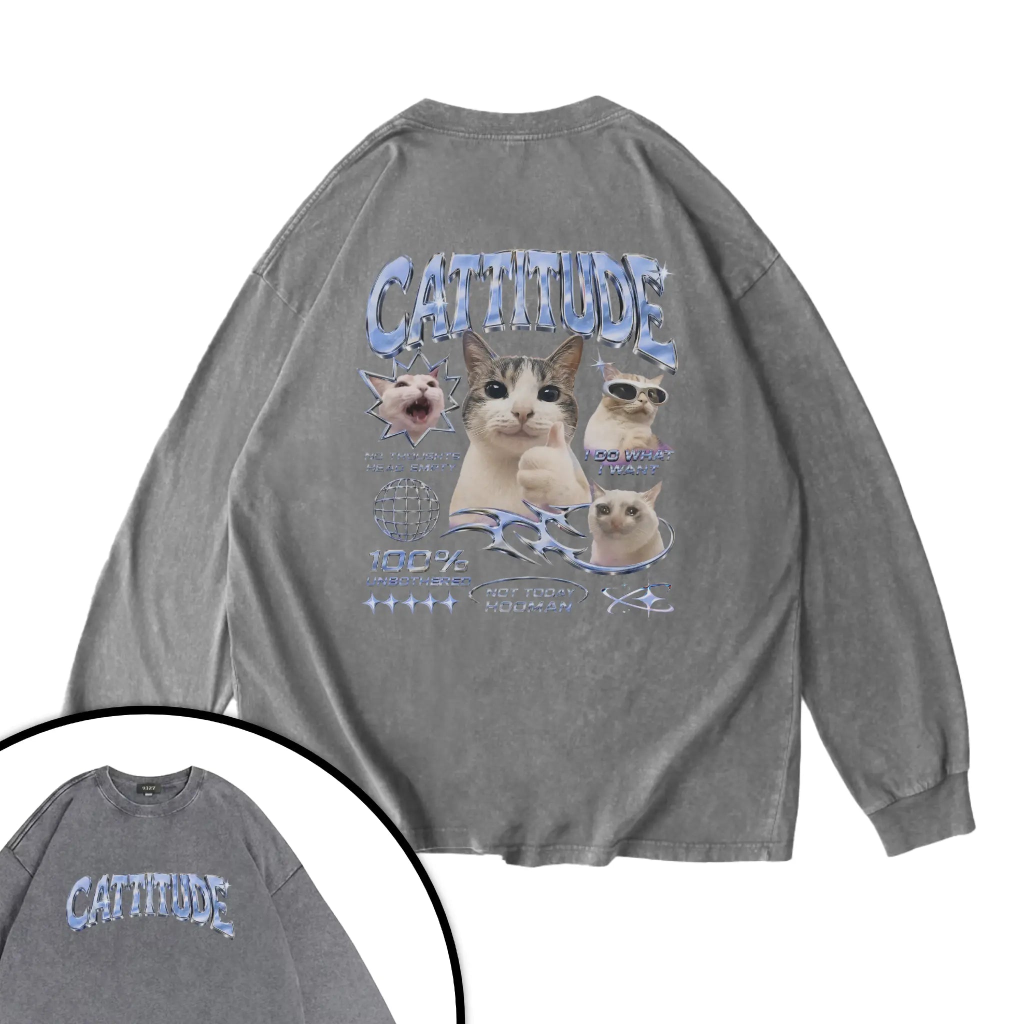 CATTITUDE - 衛衣