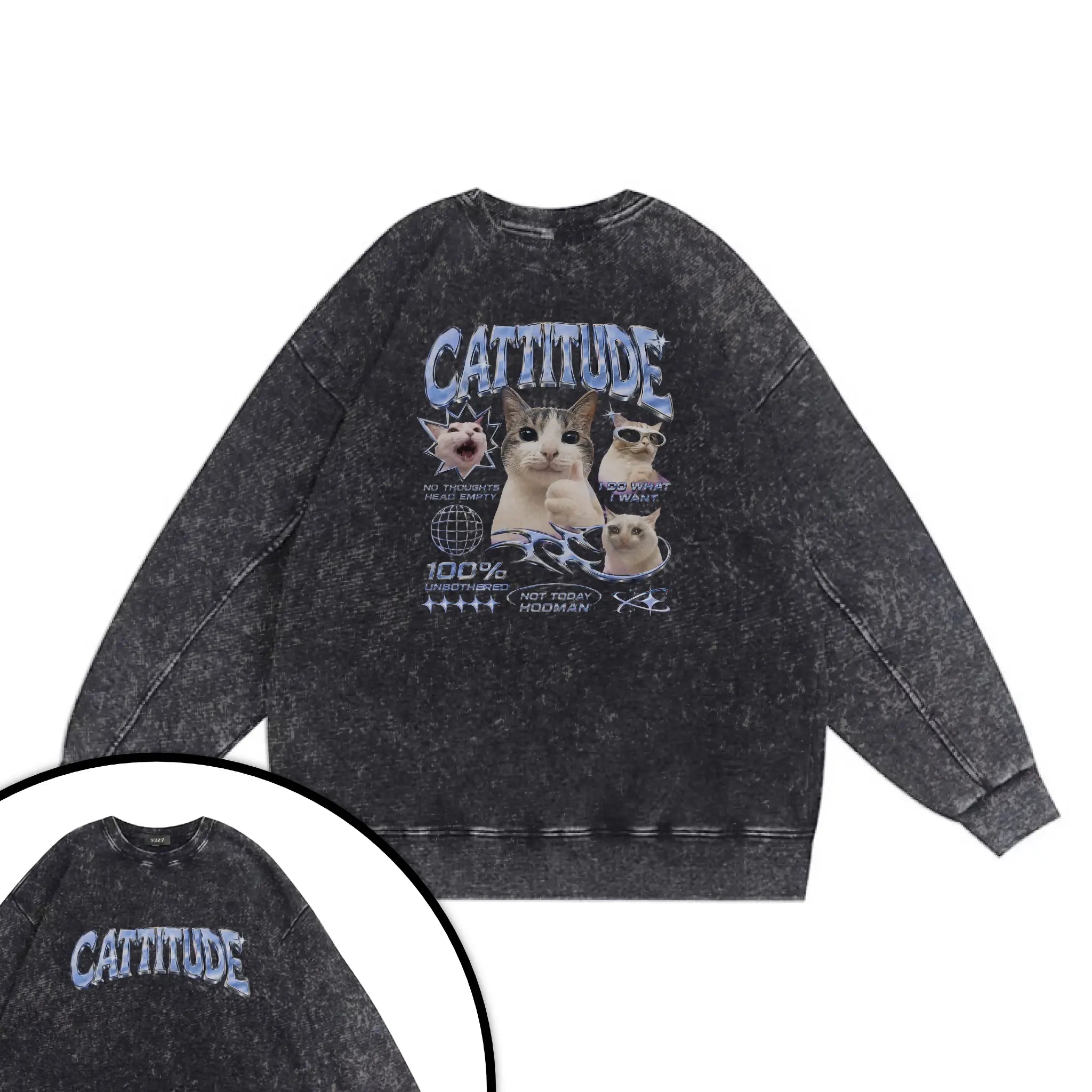 CATTITUDE - 衛衣