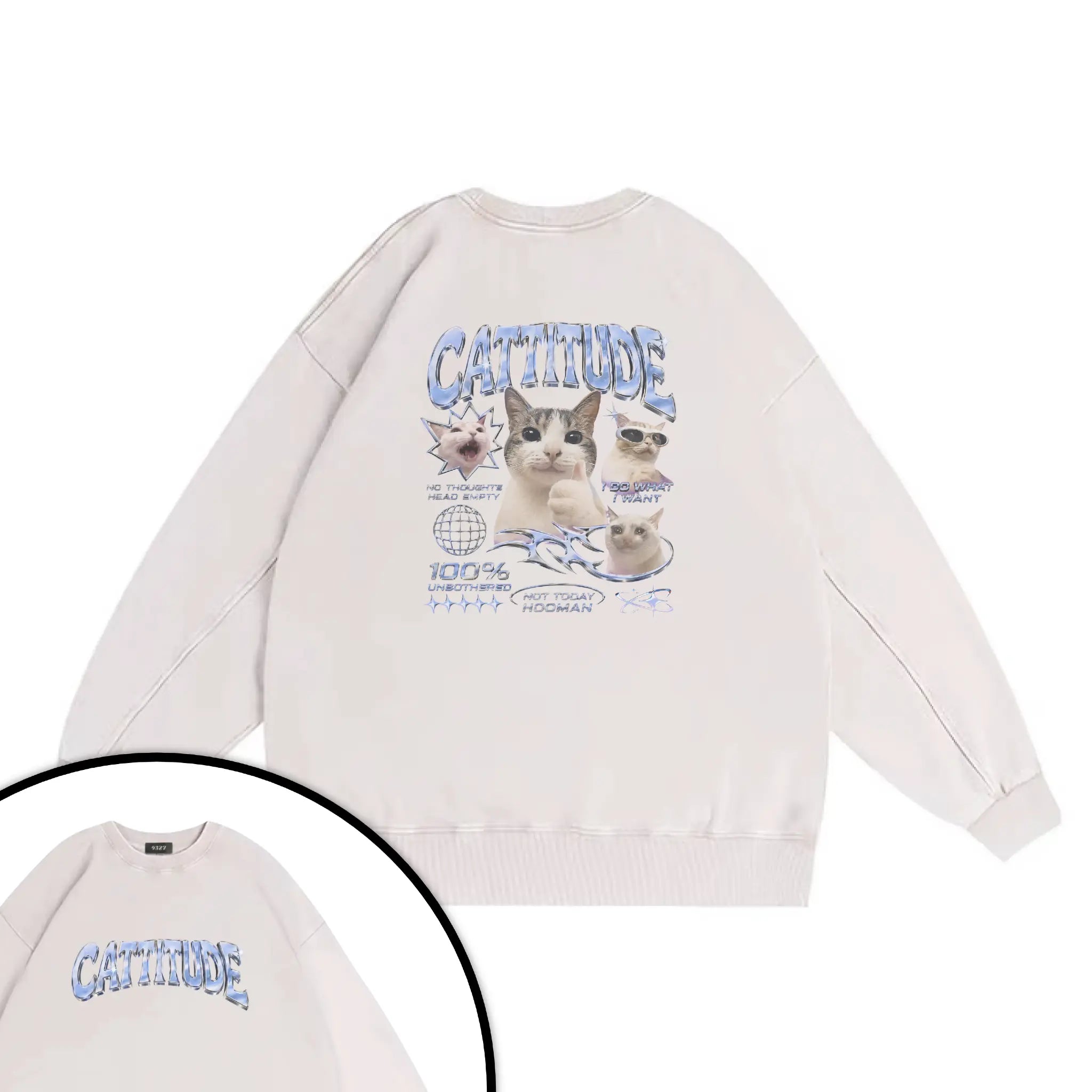CATTITUDE - 衛衣