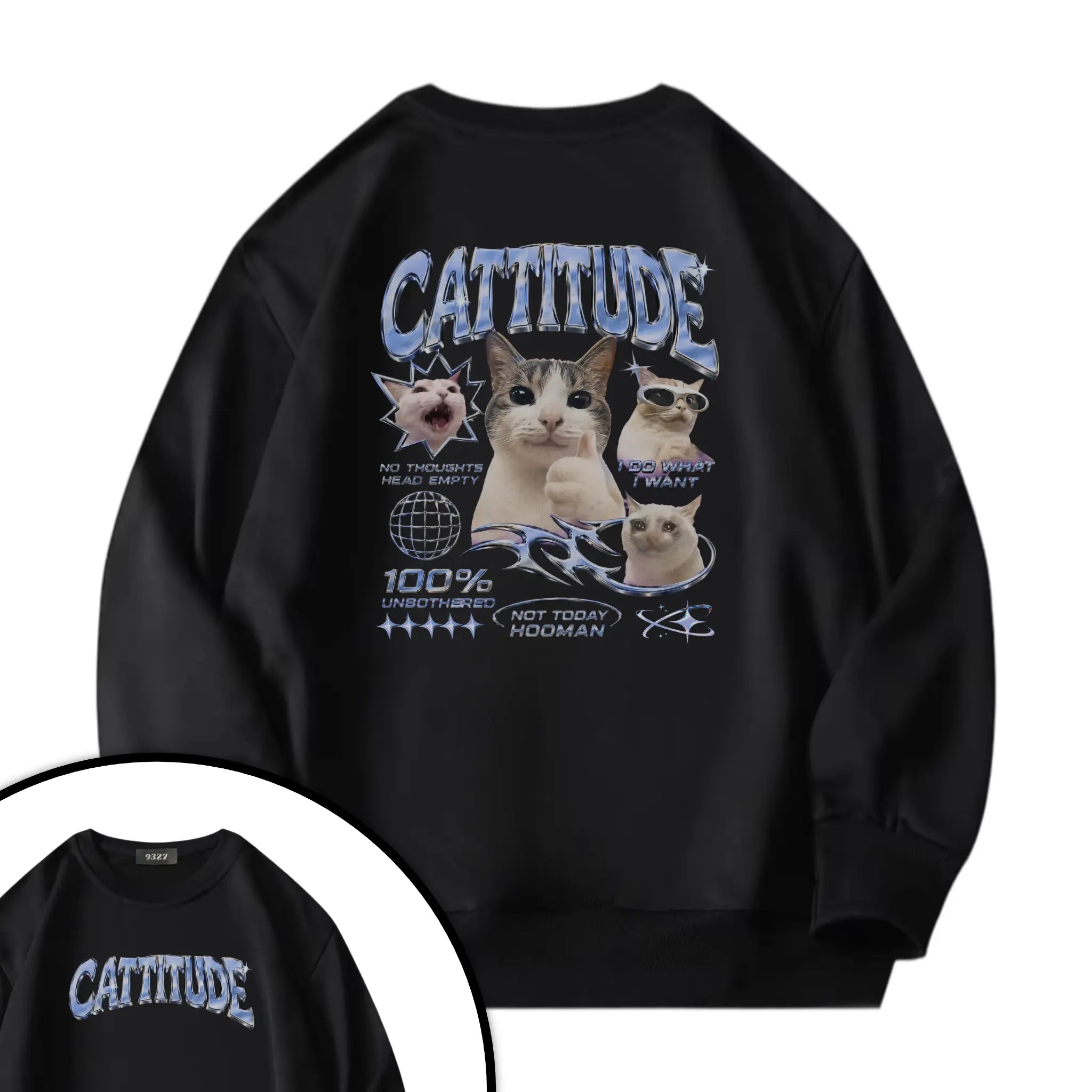 CATTITUDE - 衛衣