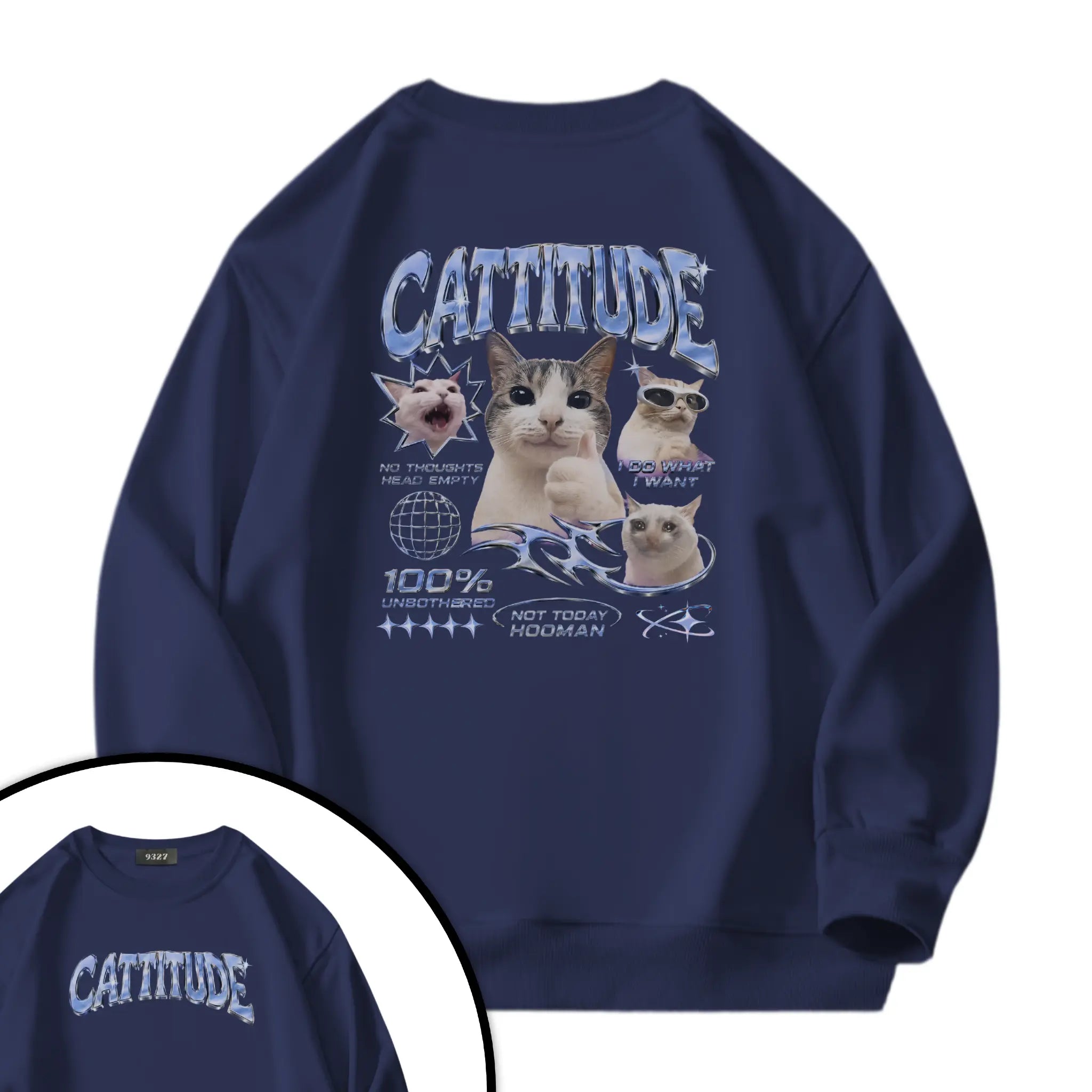CATTITUDE - 衛衣
