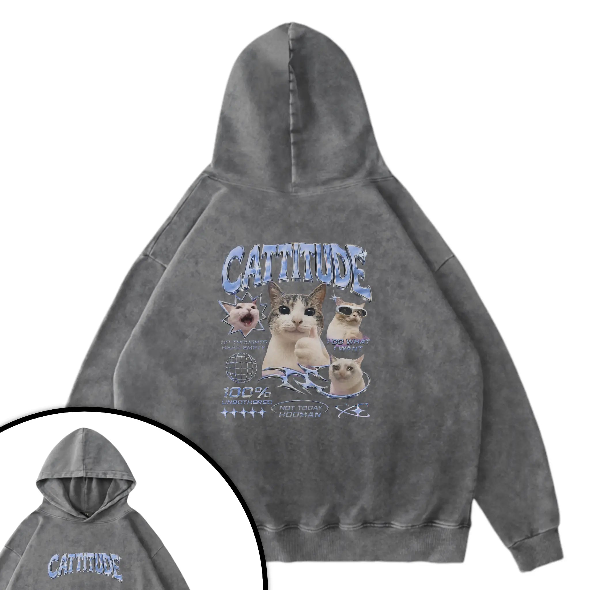 CATTITUDE - 衛衣