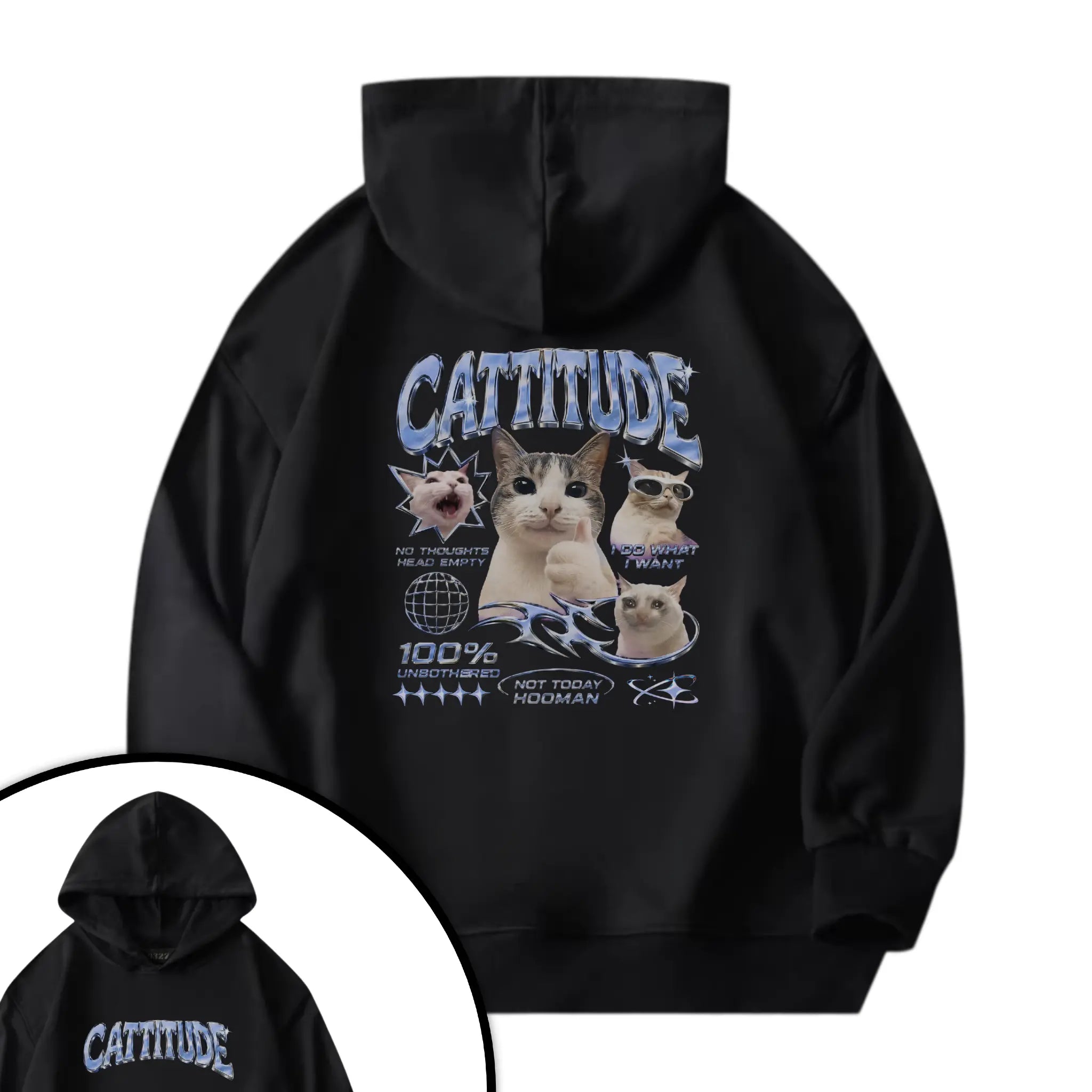 CATTITUDE - 衛衣