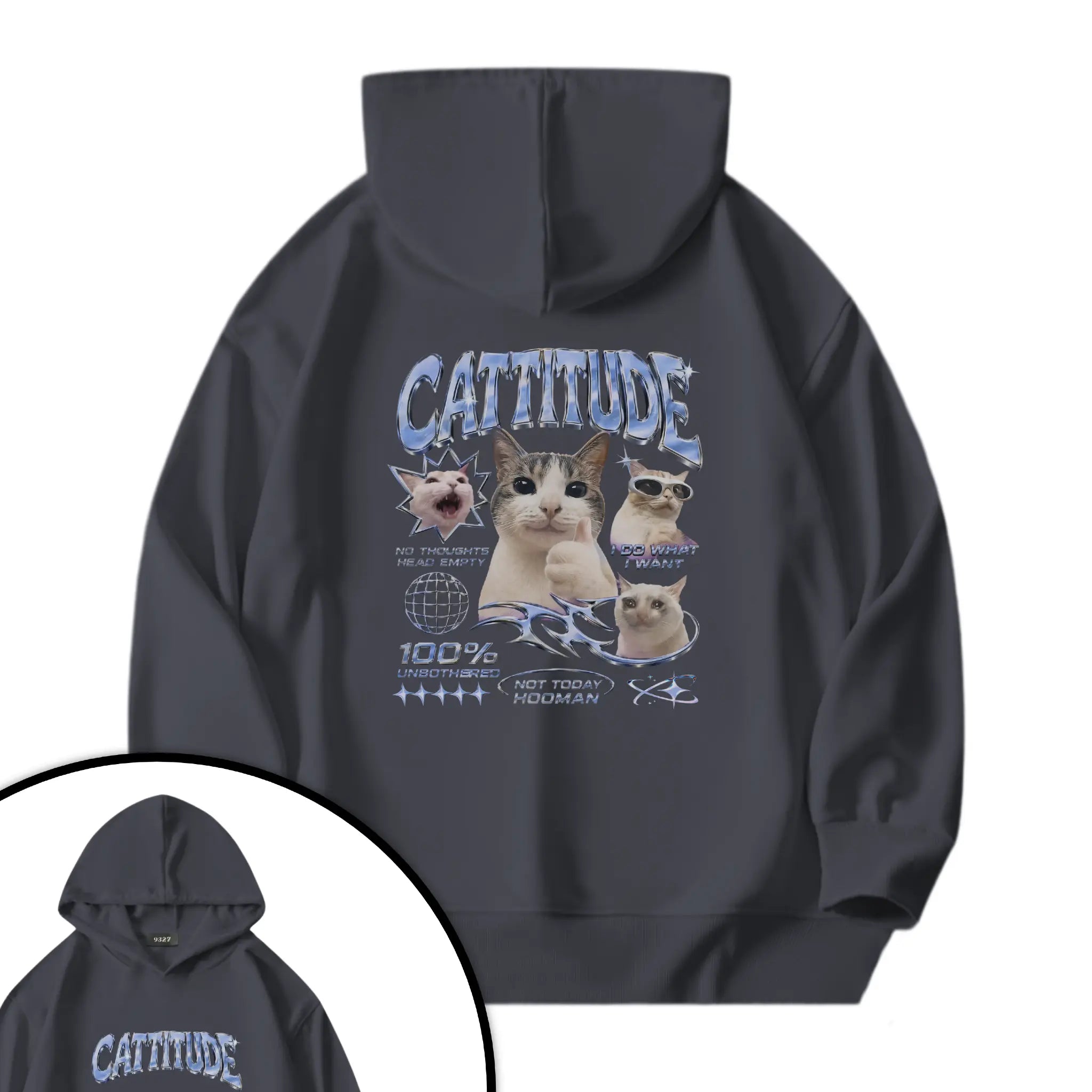 CATTITUDE - 衛衣