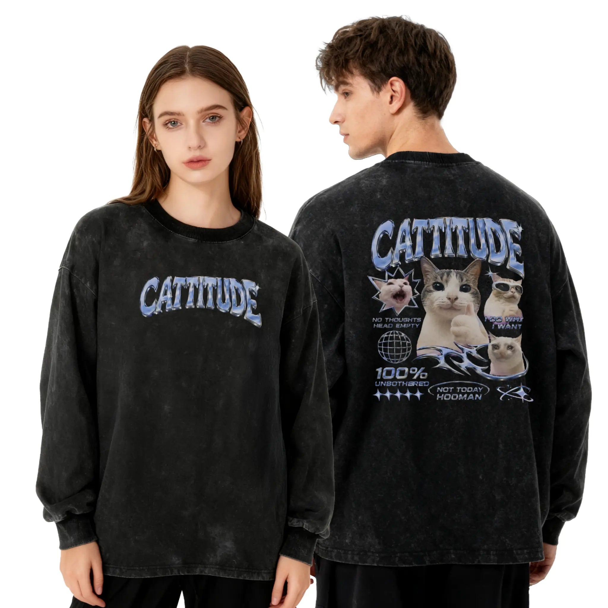 CATTITUDE - 衛衣