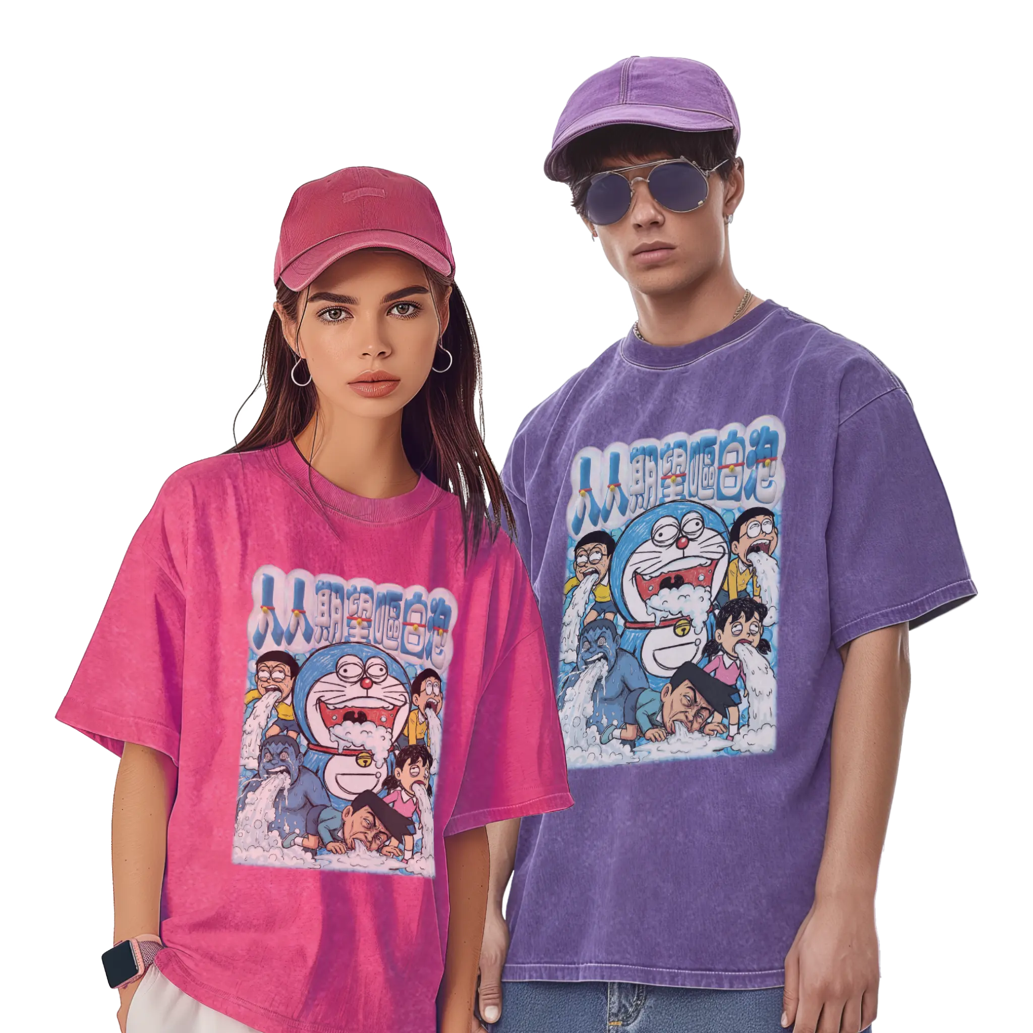 人人期望嘔白泡T恤