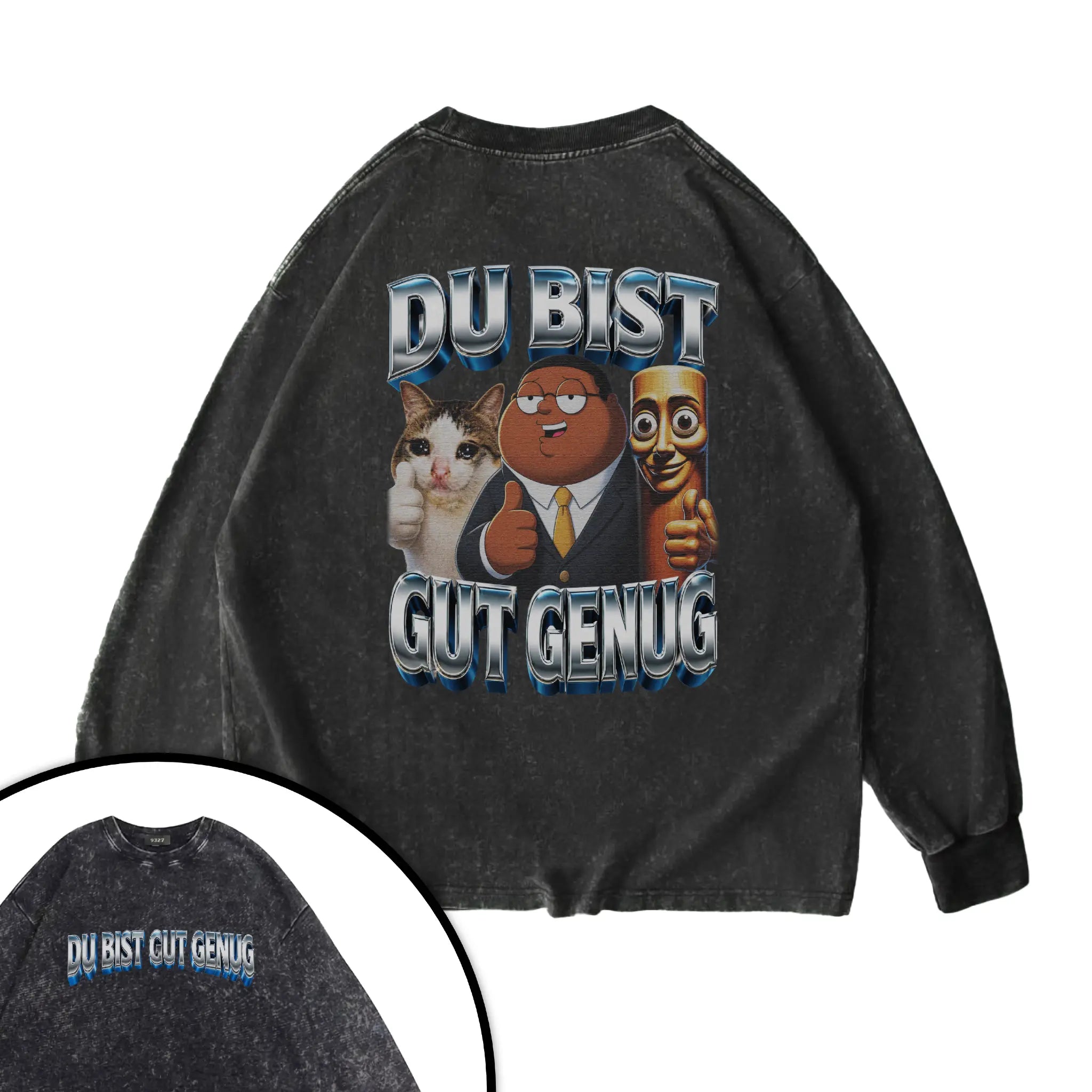 DU BIST GUT GENUG衛衣