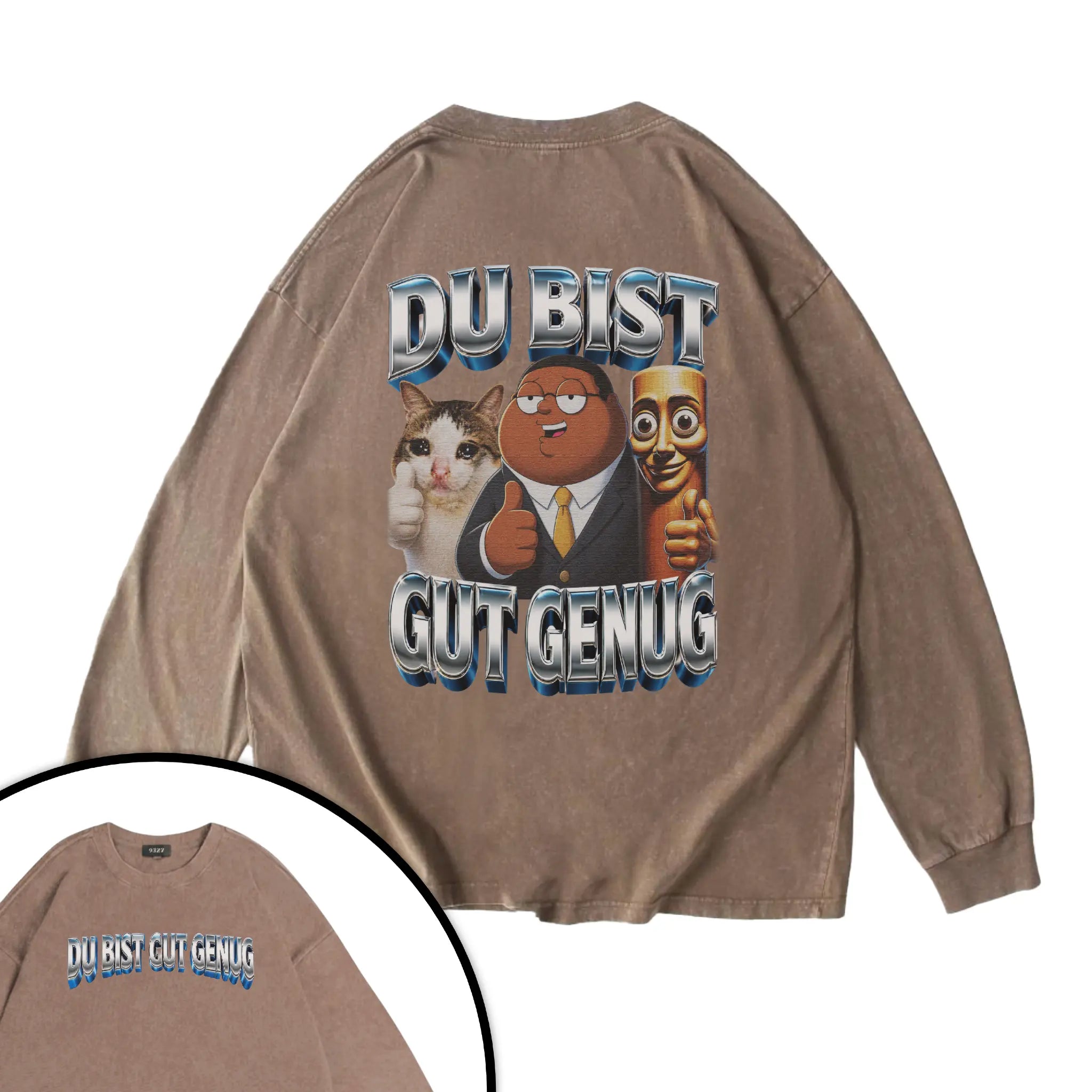 DU BIST GUT GENUG衛衣