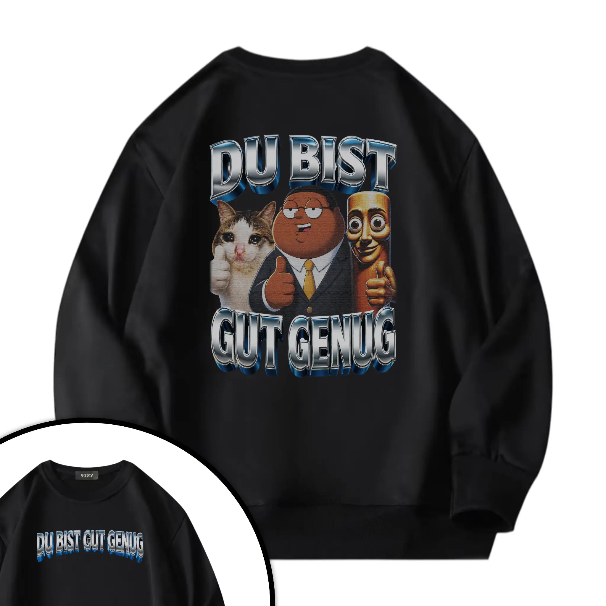 DU BIST GUT GENUG衛衣