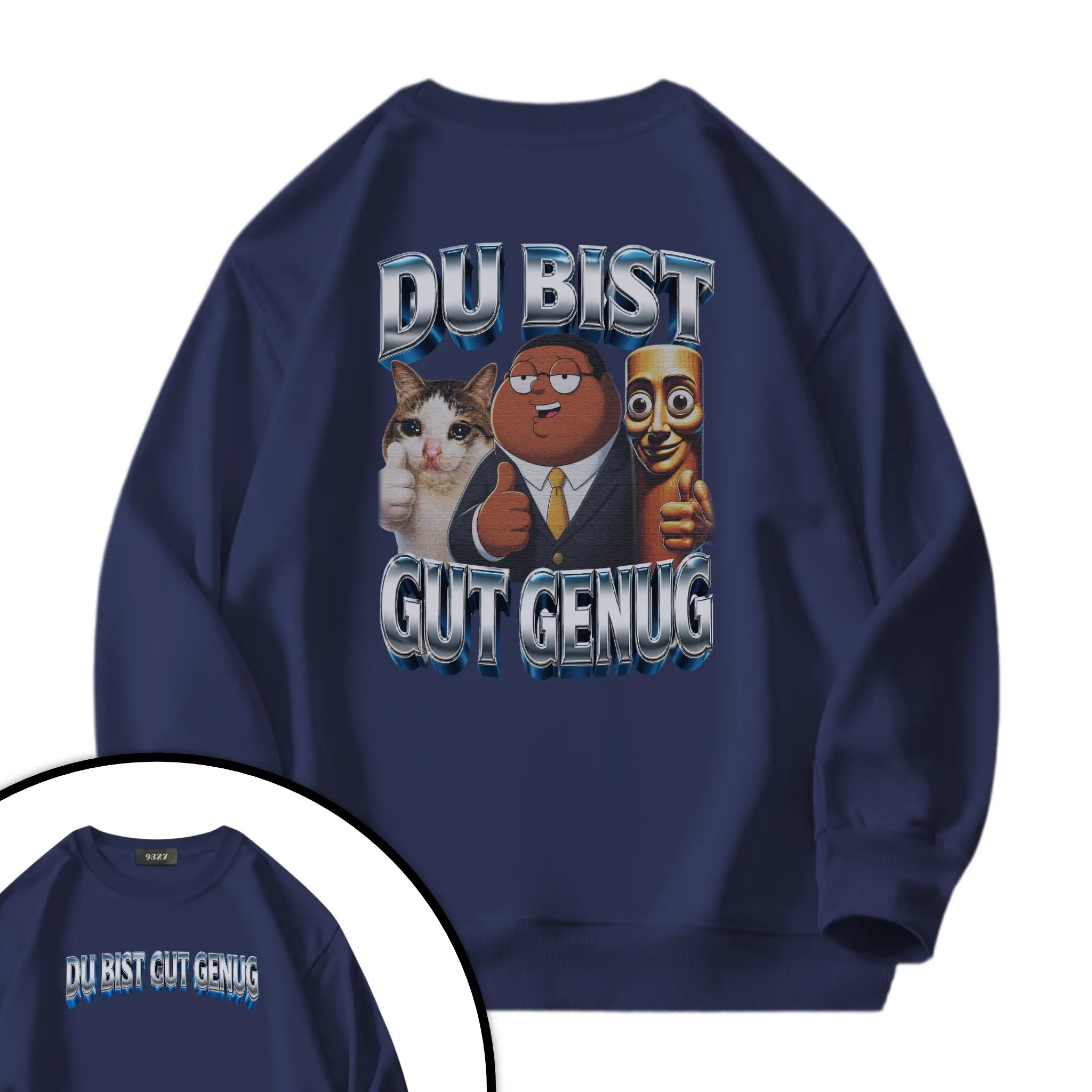 DU BIST GUT GENUG衛衣