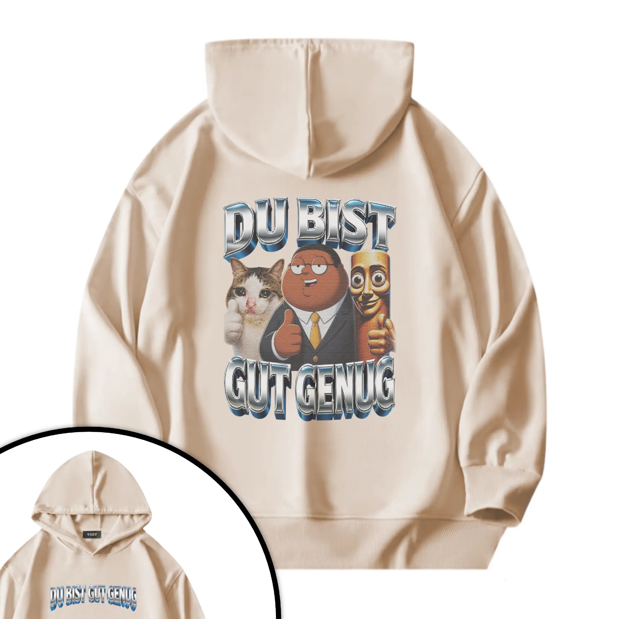 DU BIST GUT GENUG衛衣