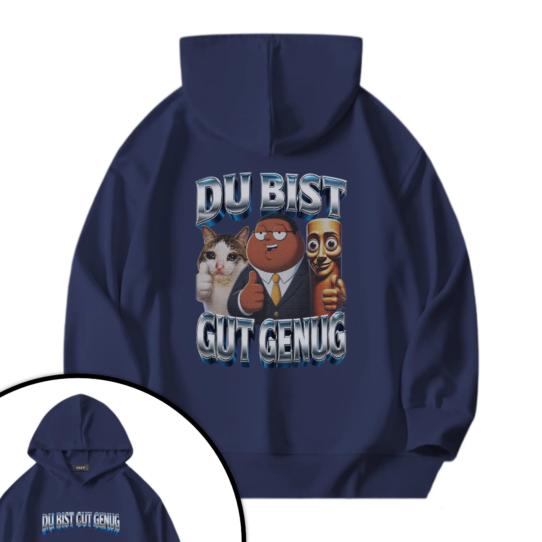 DU BIST GUT GENUG衛衣