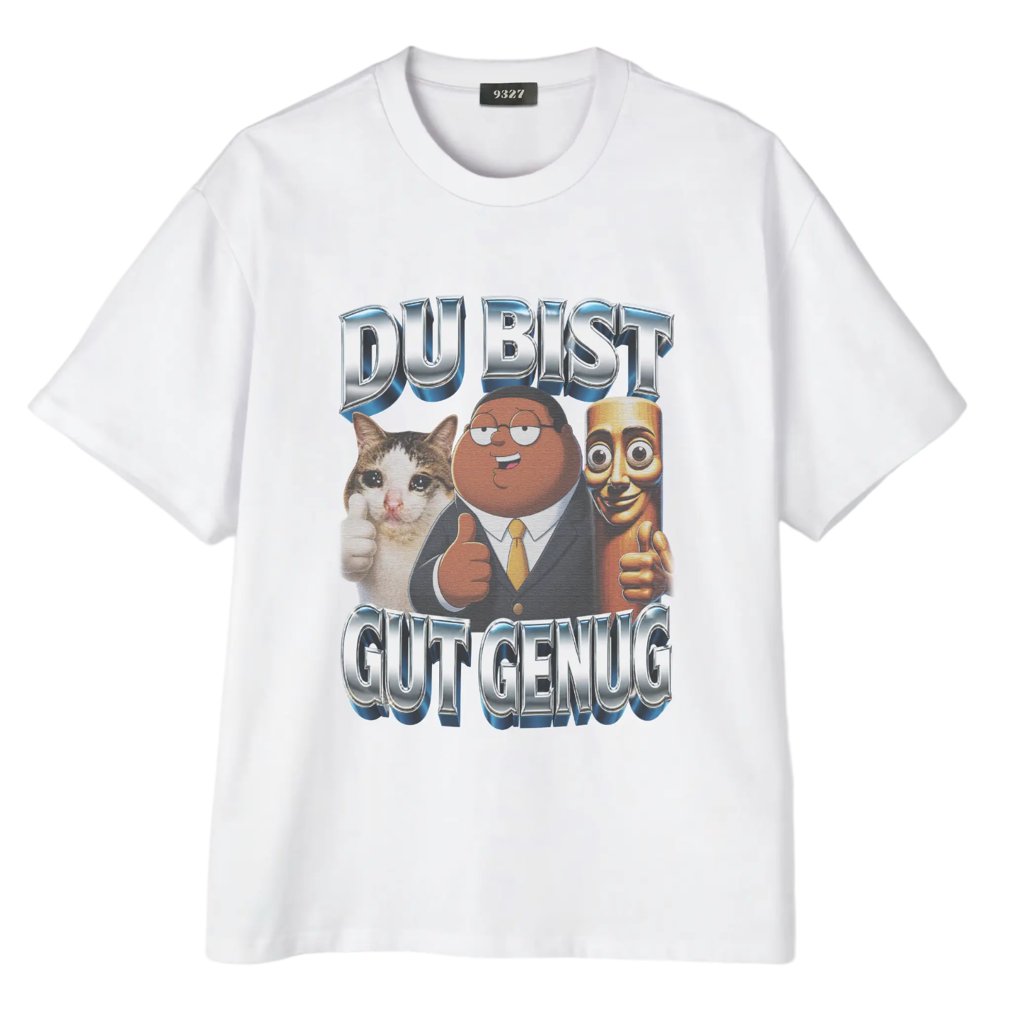 DU BIST GUT GENUG - T恤