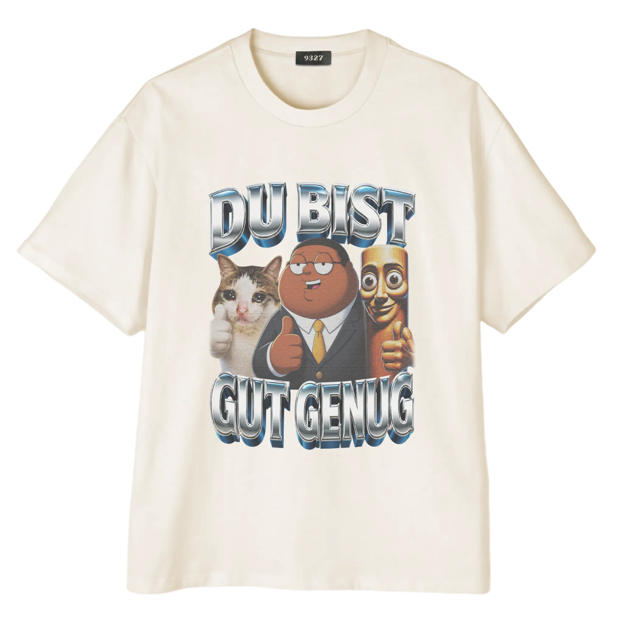 DU BIST GUT GENUG - T恤