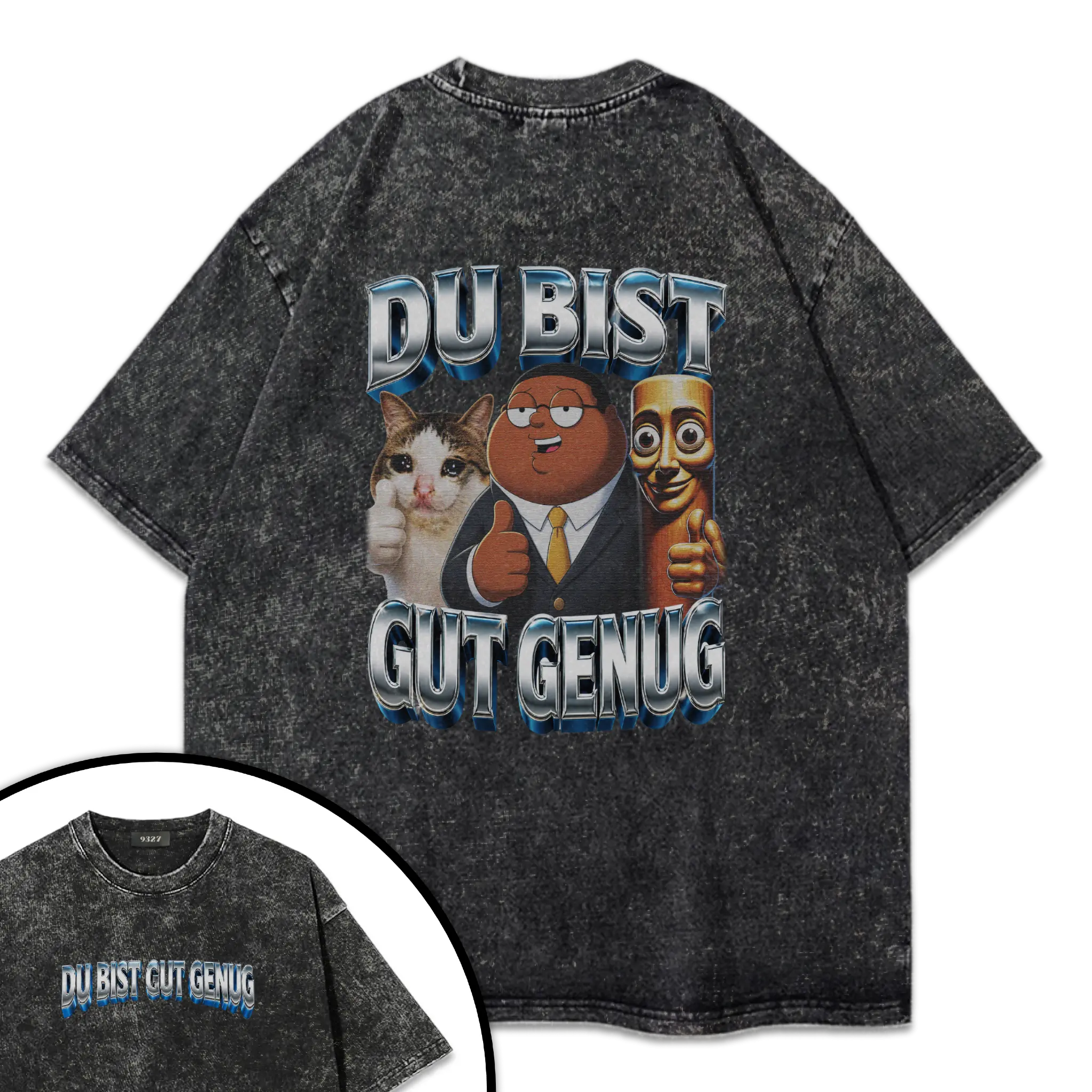 DU BIST GUT GENUG - T恤