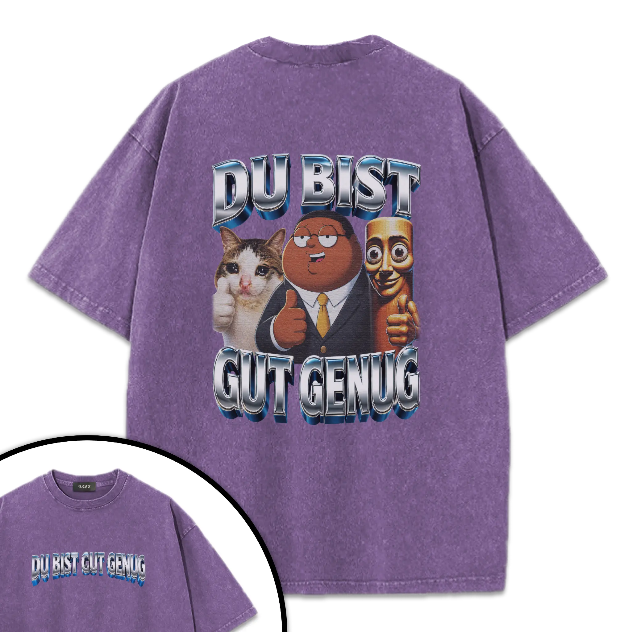 DU BIST GUT GENUG - T恤